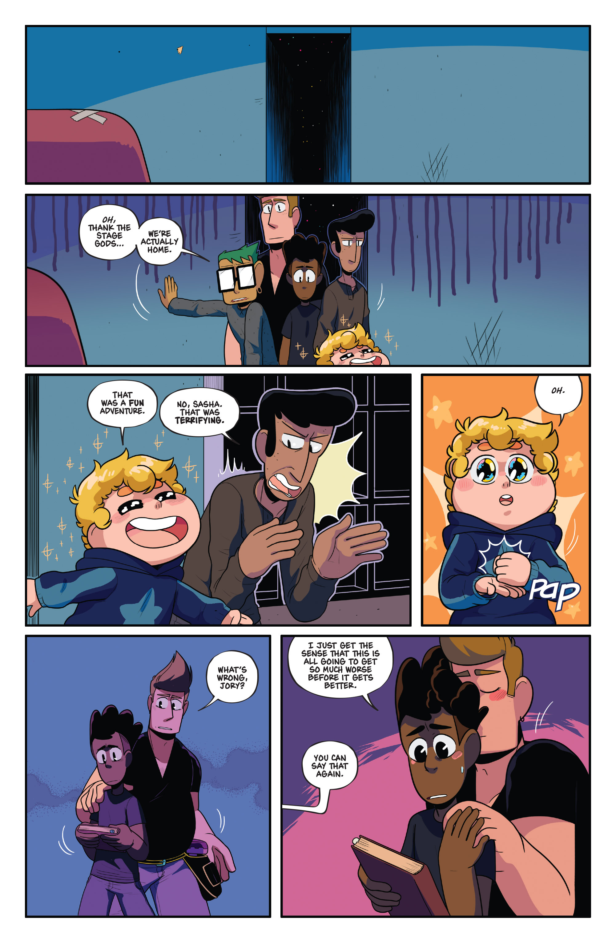 Read online The Backstagers comic -  Issue #6 - 23