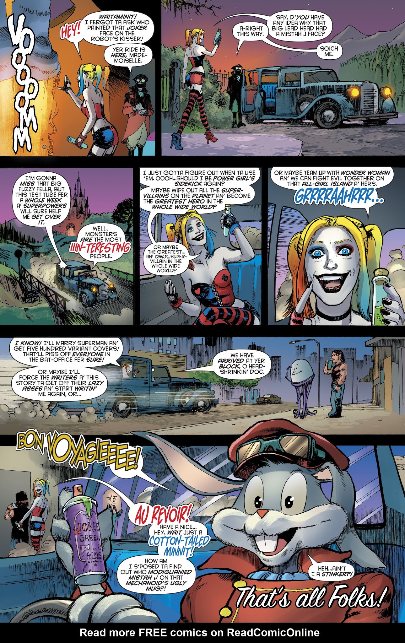 Read online Harley Quinn/Gossamer comic -  Issue # Full - 33