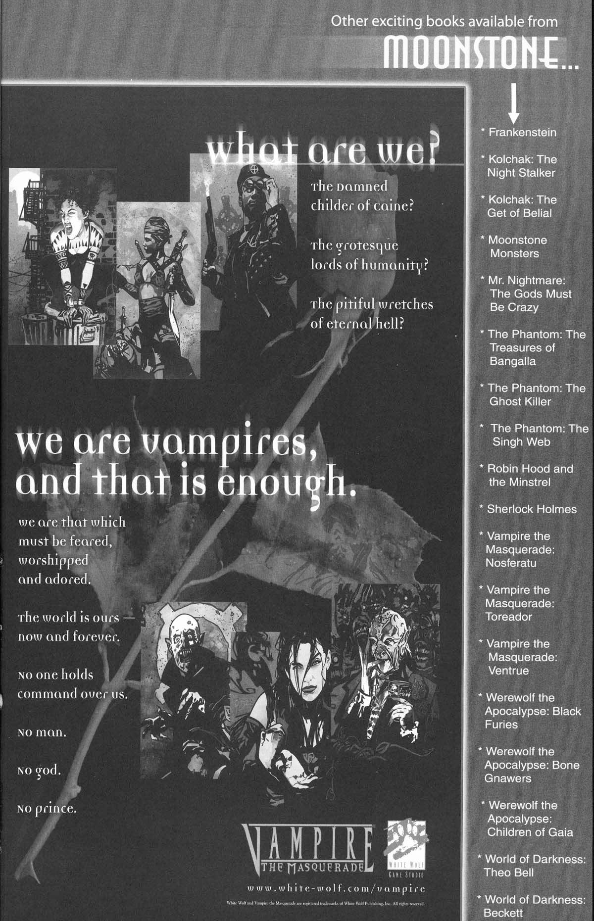 Read online Vampire the Masquerade comic -  Issue # Ventrue - 51