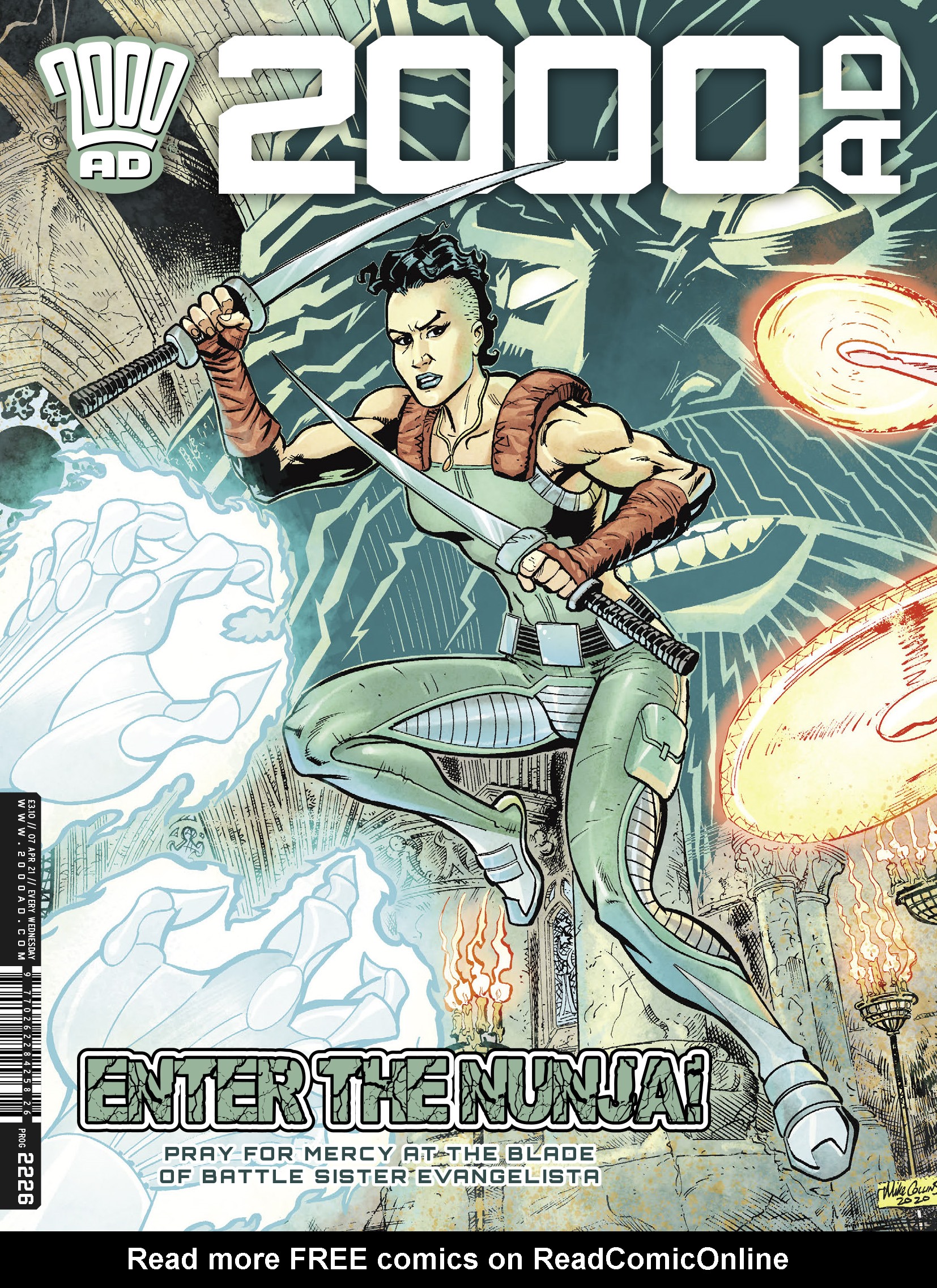 Read online 2000 AD comic -  Issue #2226 - 1