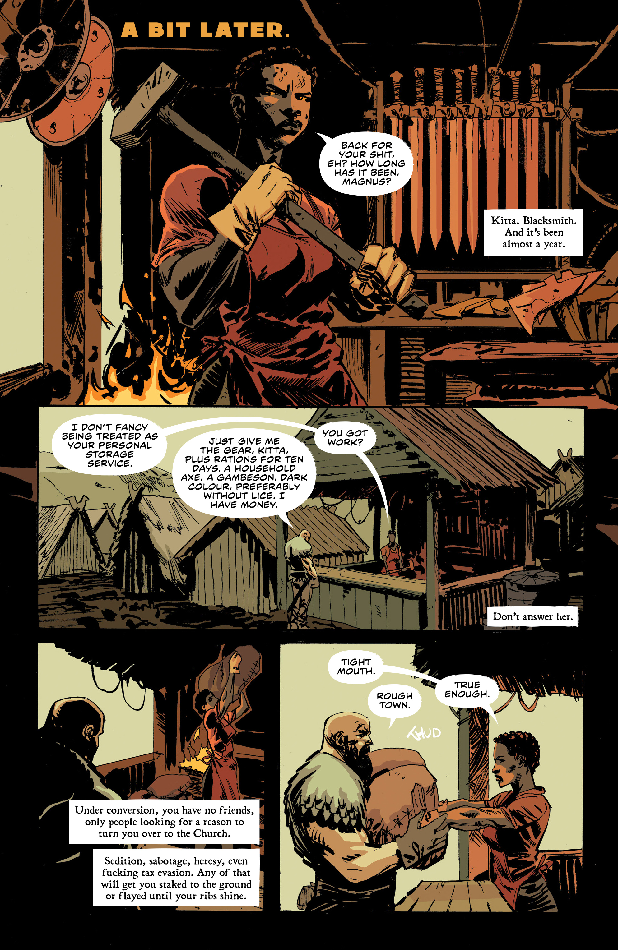 Read online Black Road comic -  Issue #1 - 9