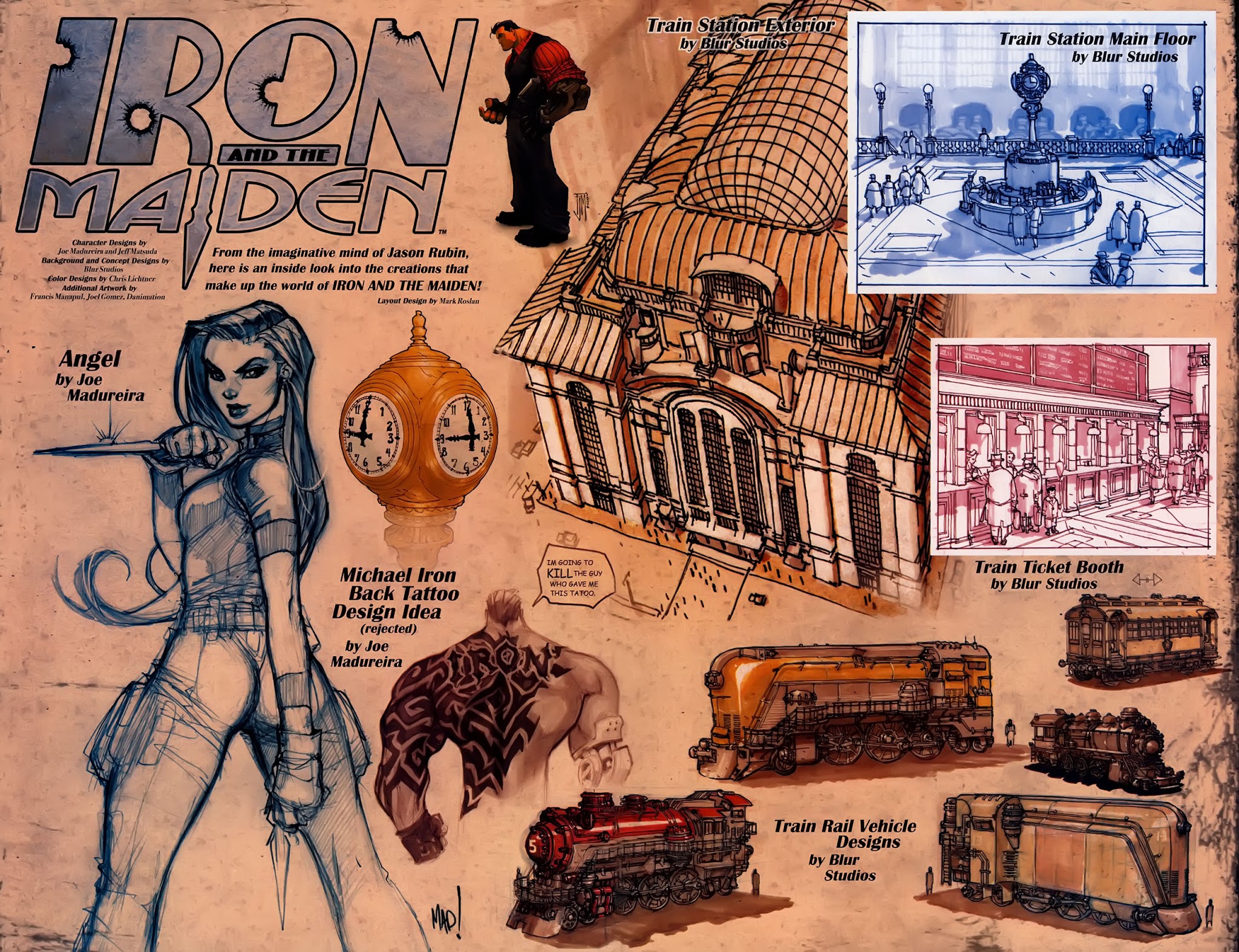 Read online Iron and the Maiden comic -  Issue #4 - 38