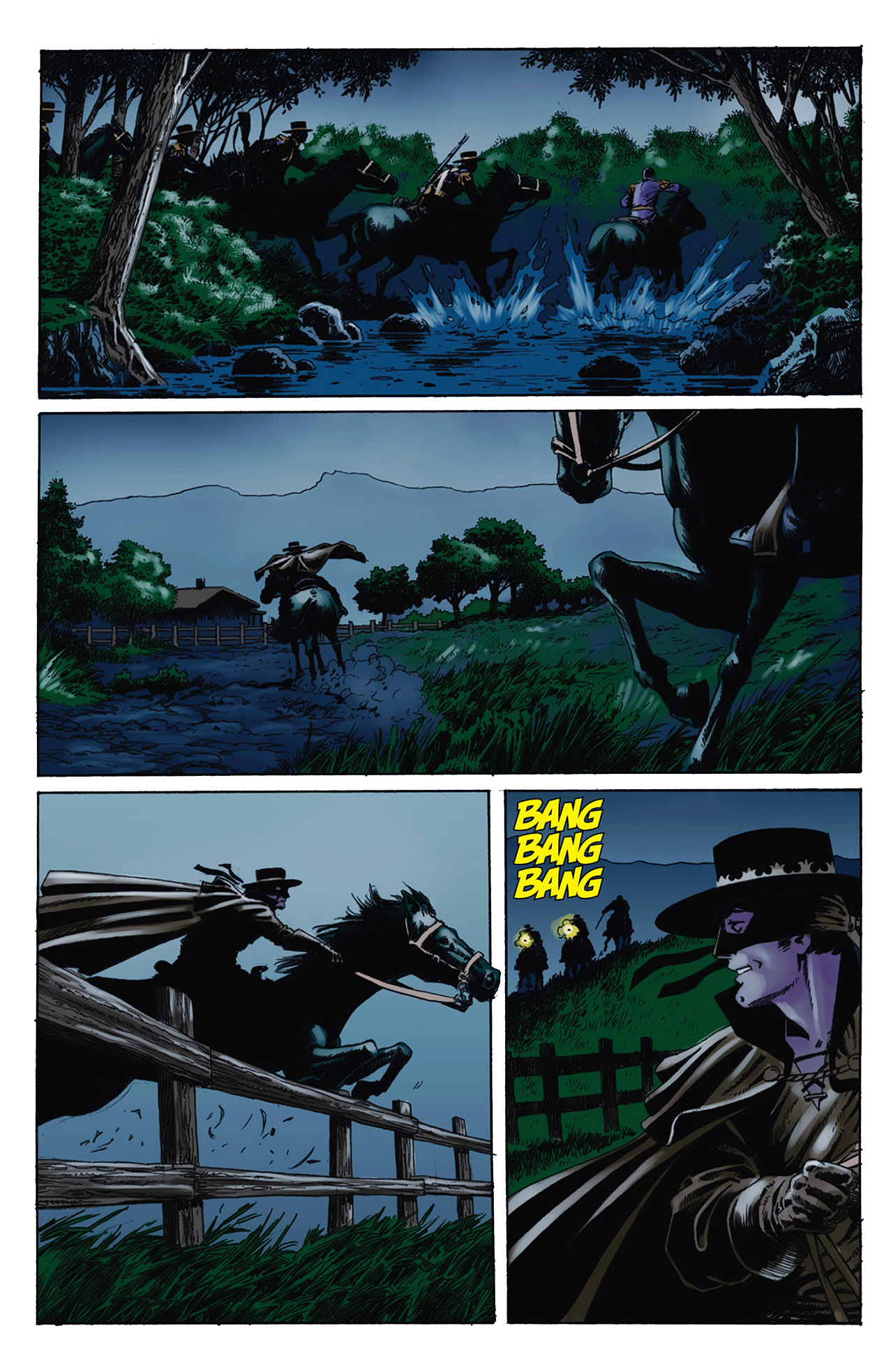 Read online Zorro Rides Again comic -  Issue #3 - 17