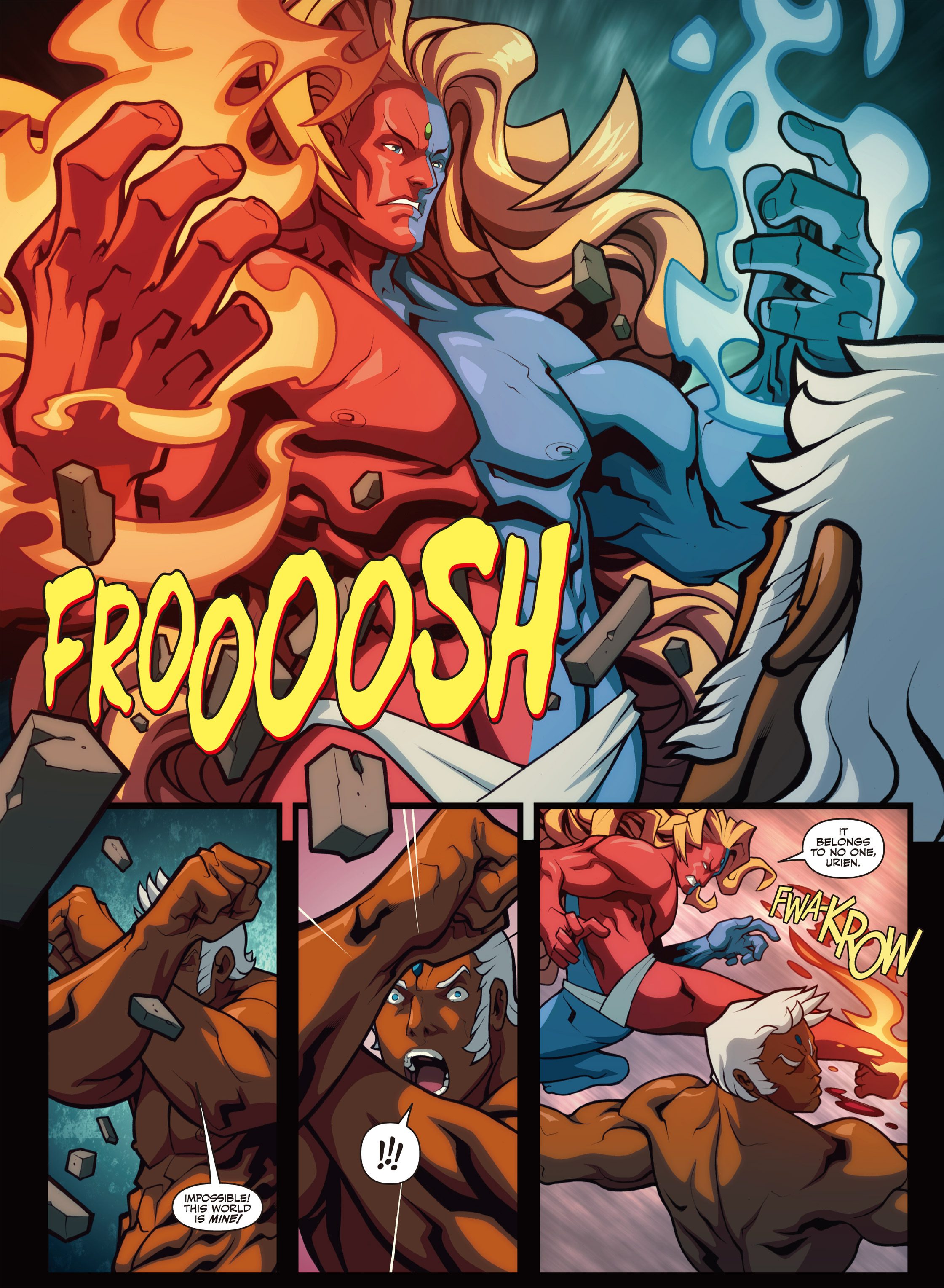 Read online Street Fighter Unlimited comic -  Issue #0 - 8