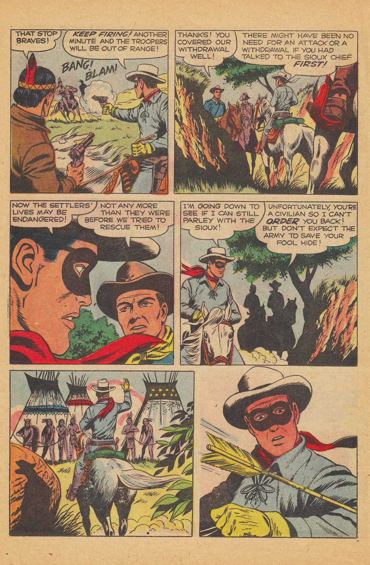 Read online The Lone Ranger (1948) comic -  Issue #103 - 20