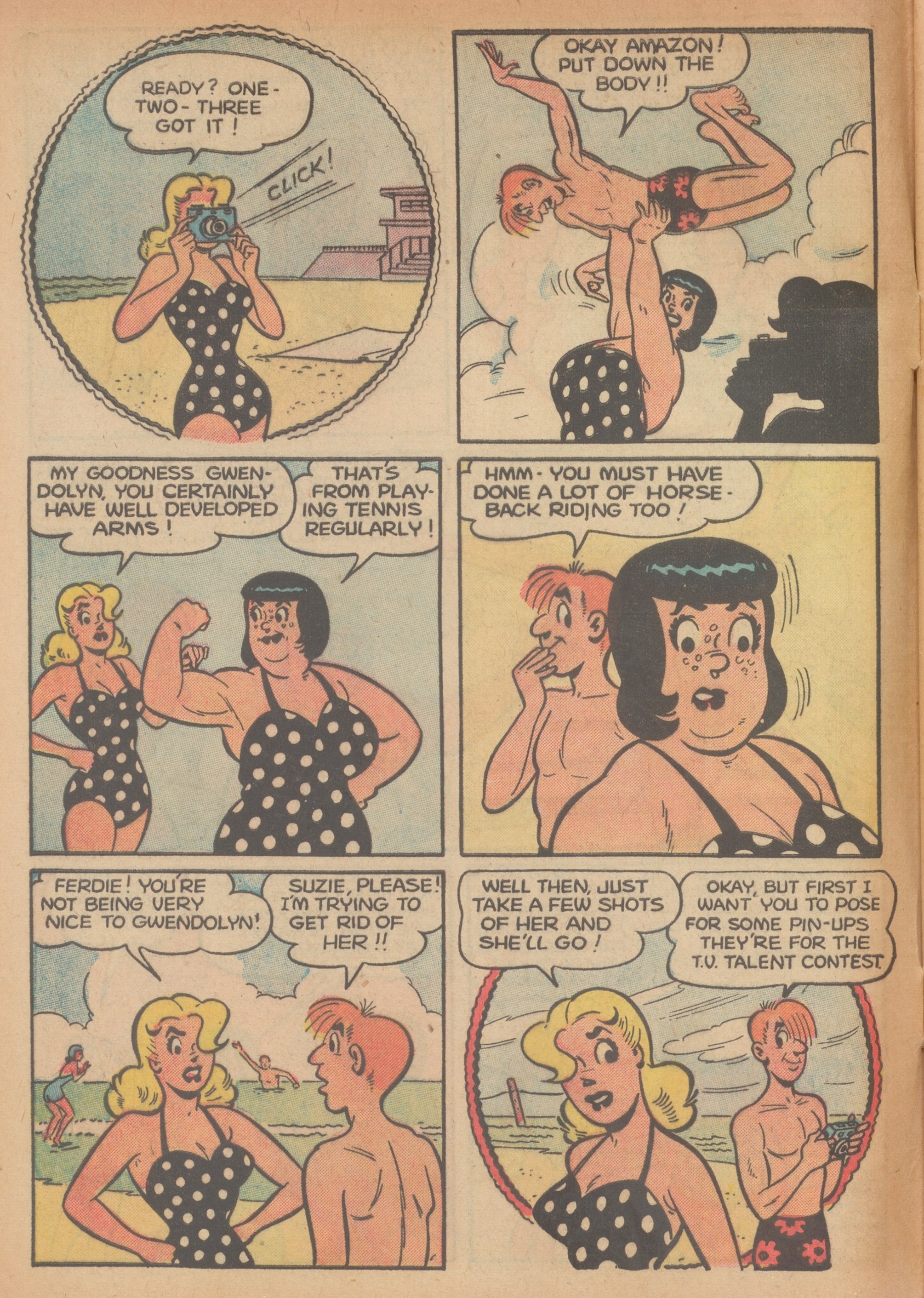 Read online Suzie Comics comic -  Issue #87 - 6