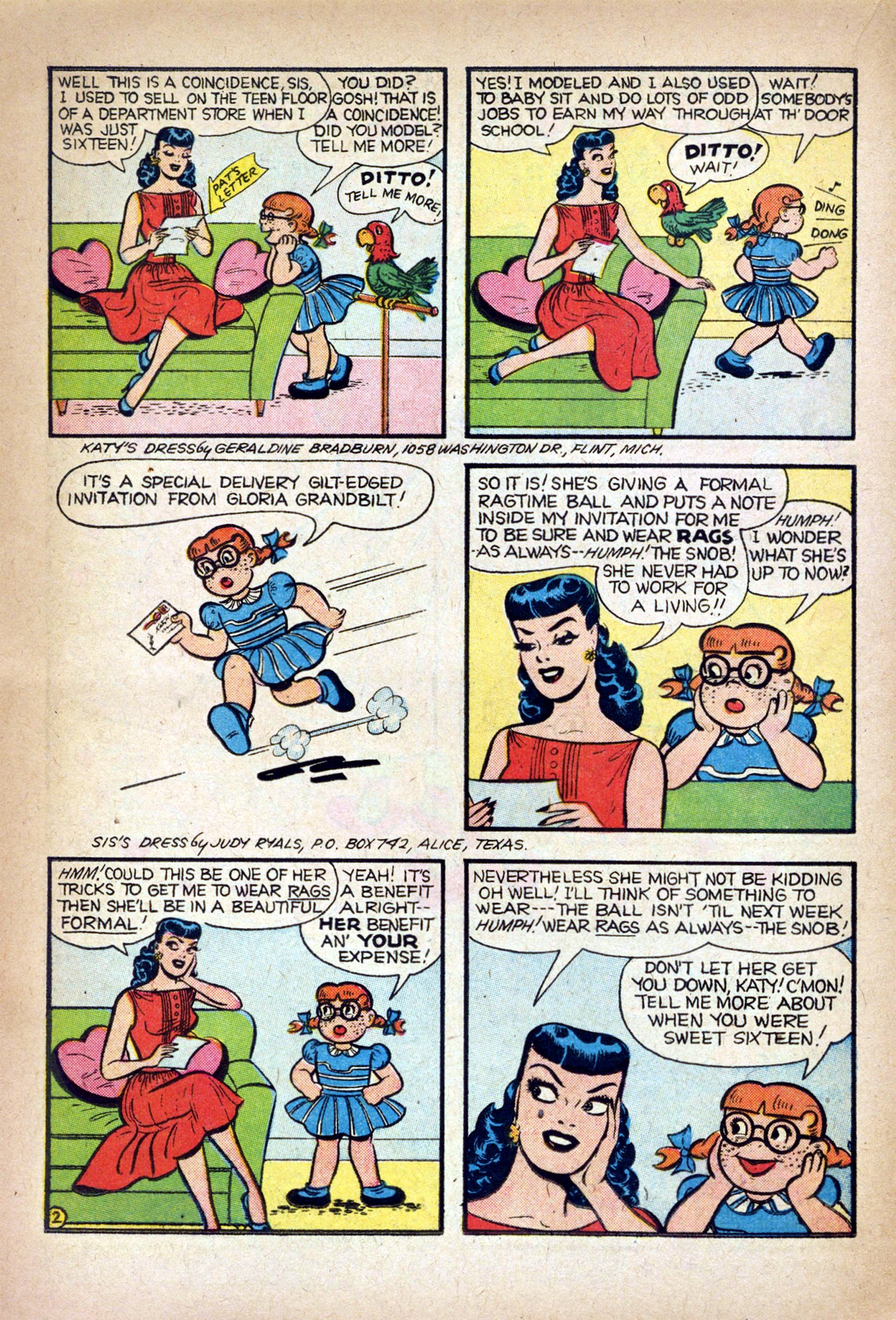 Read online Katy Keene (1949) comic -  Issue #31 - 14