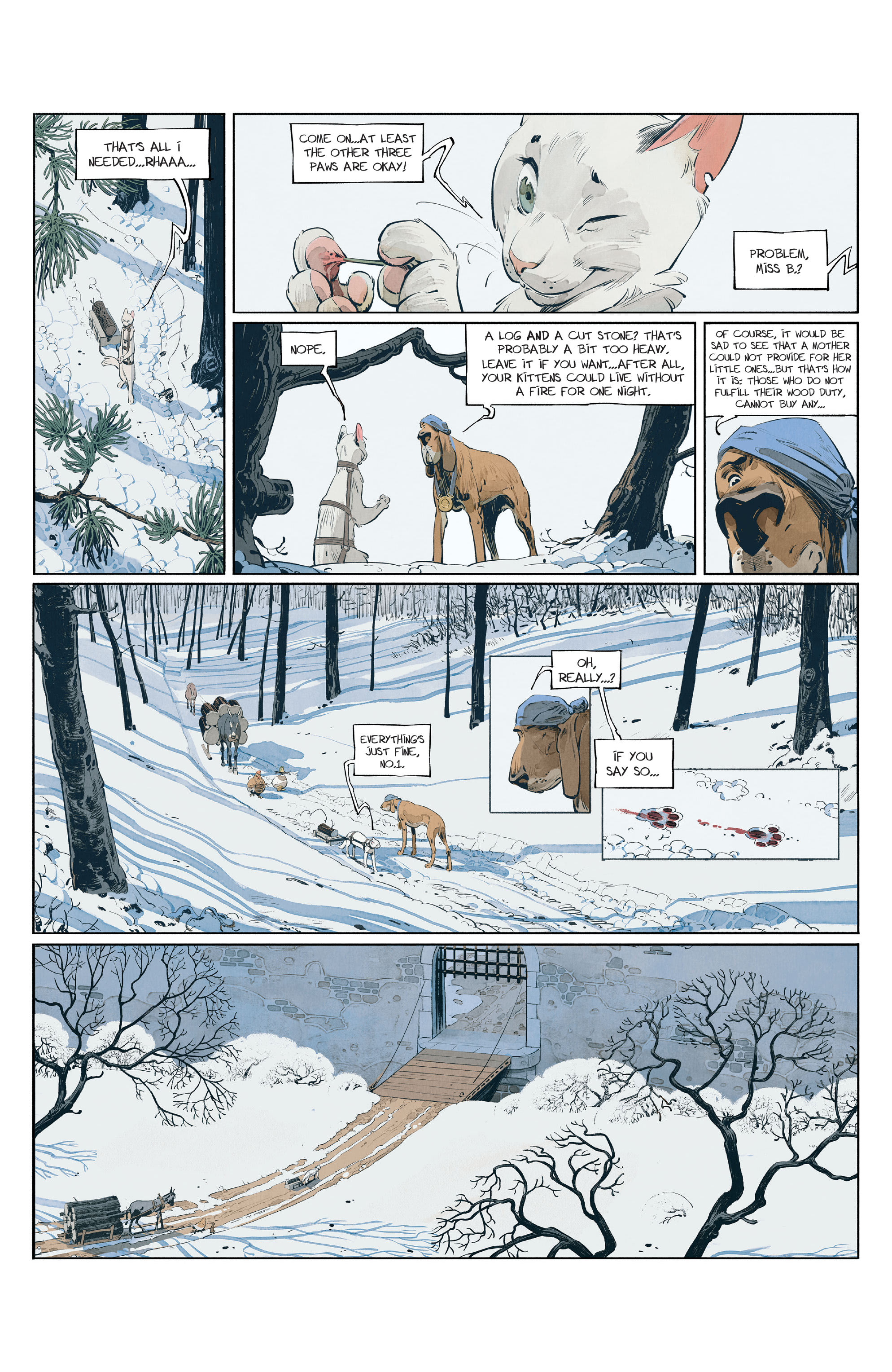 Read online Animal Castle comic -  Issue #4 - 5