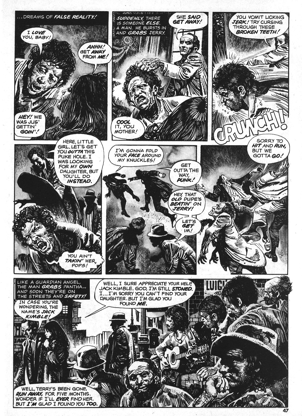 Read online Vampirella (1969) comic -  Issue #42 - 47