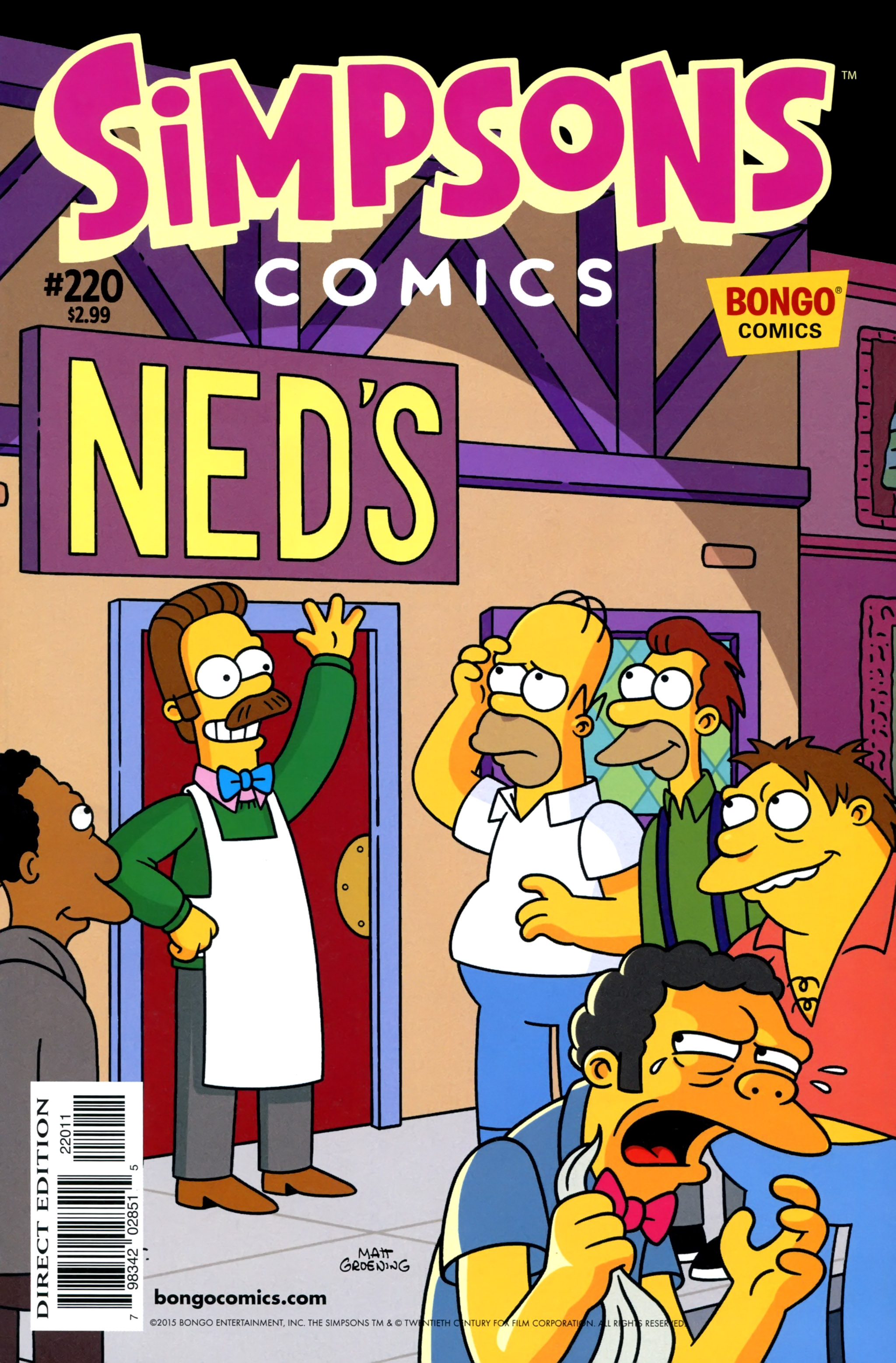 Read online Simpsons Comics comic -  Issue #220 - 1