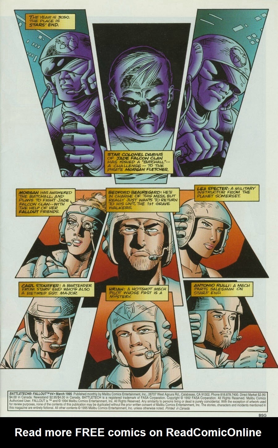 Read online Battletech: Fallout comic -  Issue #4 - 3