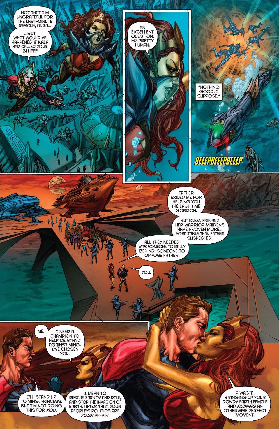 Read online Flash Gordon: Zeitgeist comic -  Issue # TPB - 119