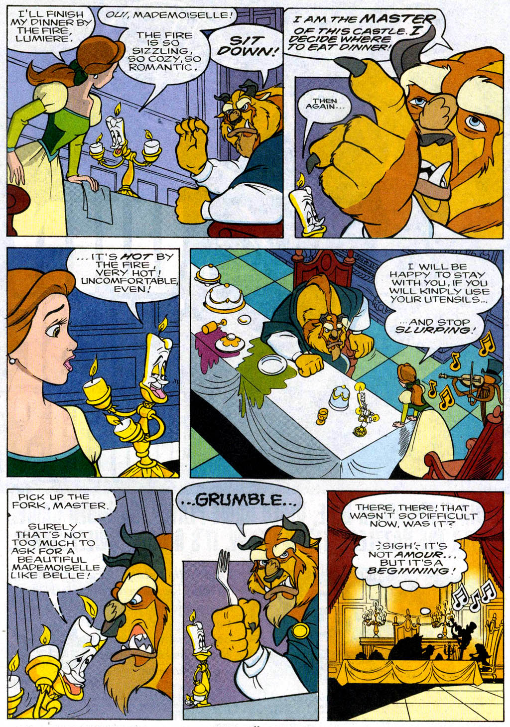 Read online Disney's Beauty and the Beast comic -  Issue #2 - 9