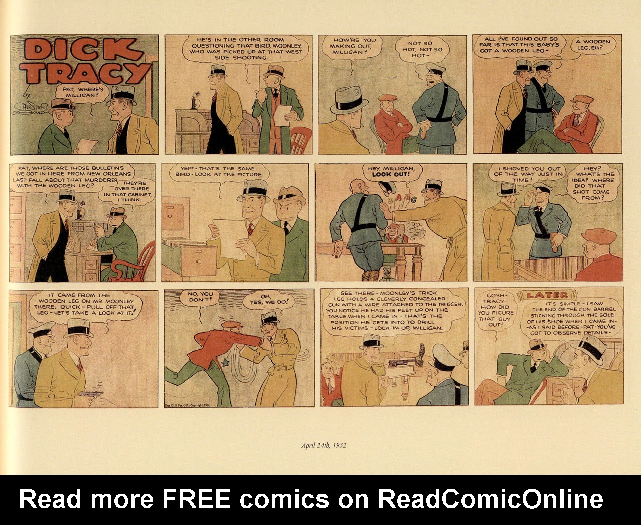 Read online The Complete Chester Gould's Dick Tracy comic -  Issue # TPB 1 (Part 2) - 172