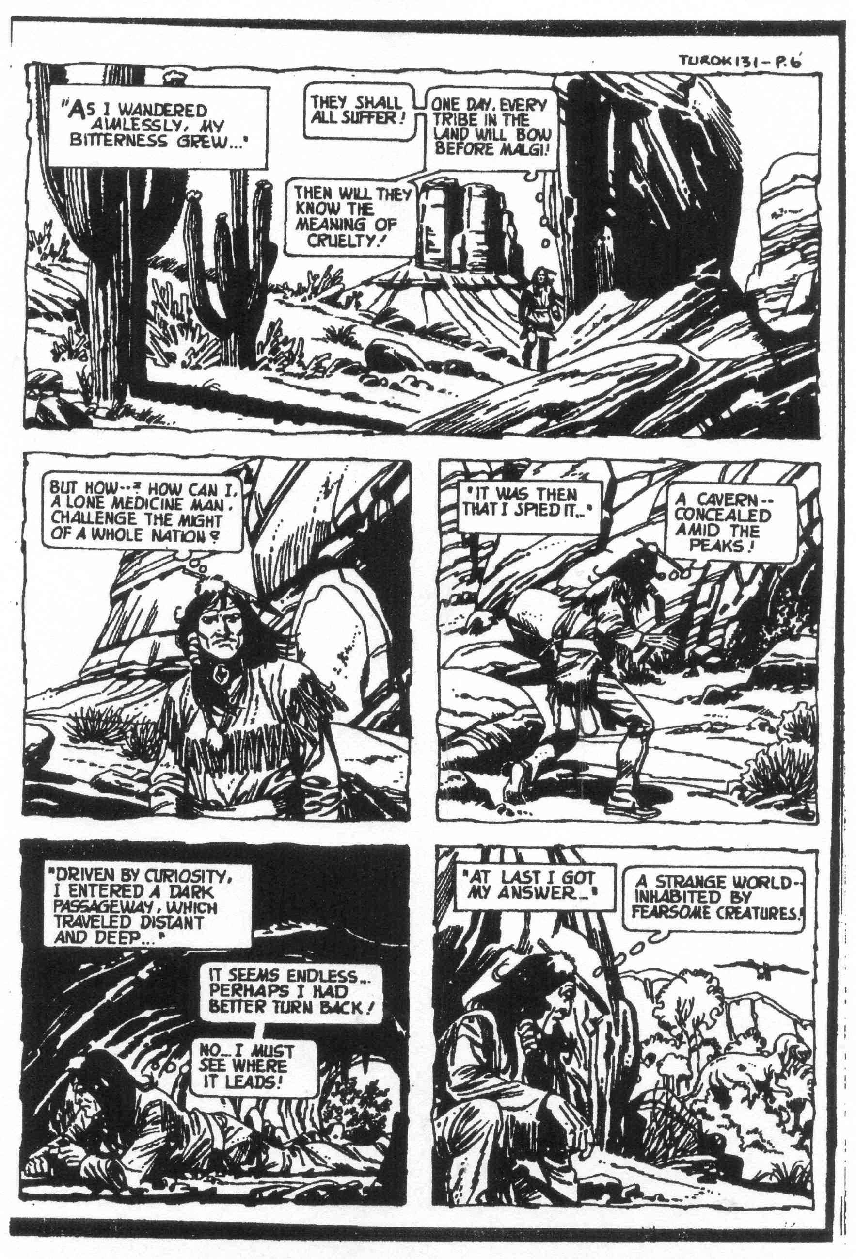 Read online Turok, Son of Stone comic -  Issue #131 - 6