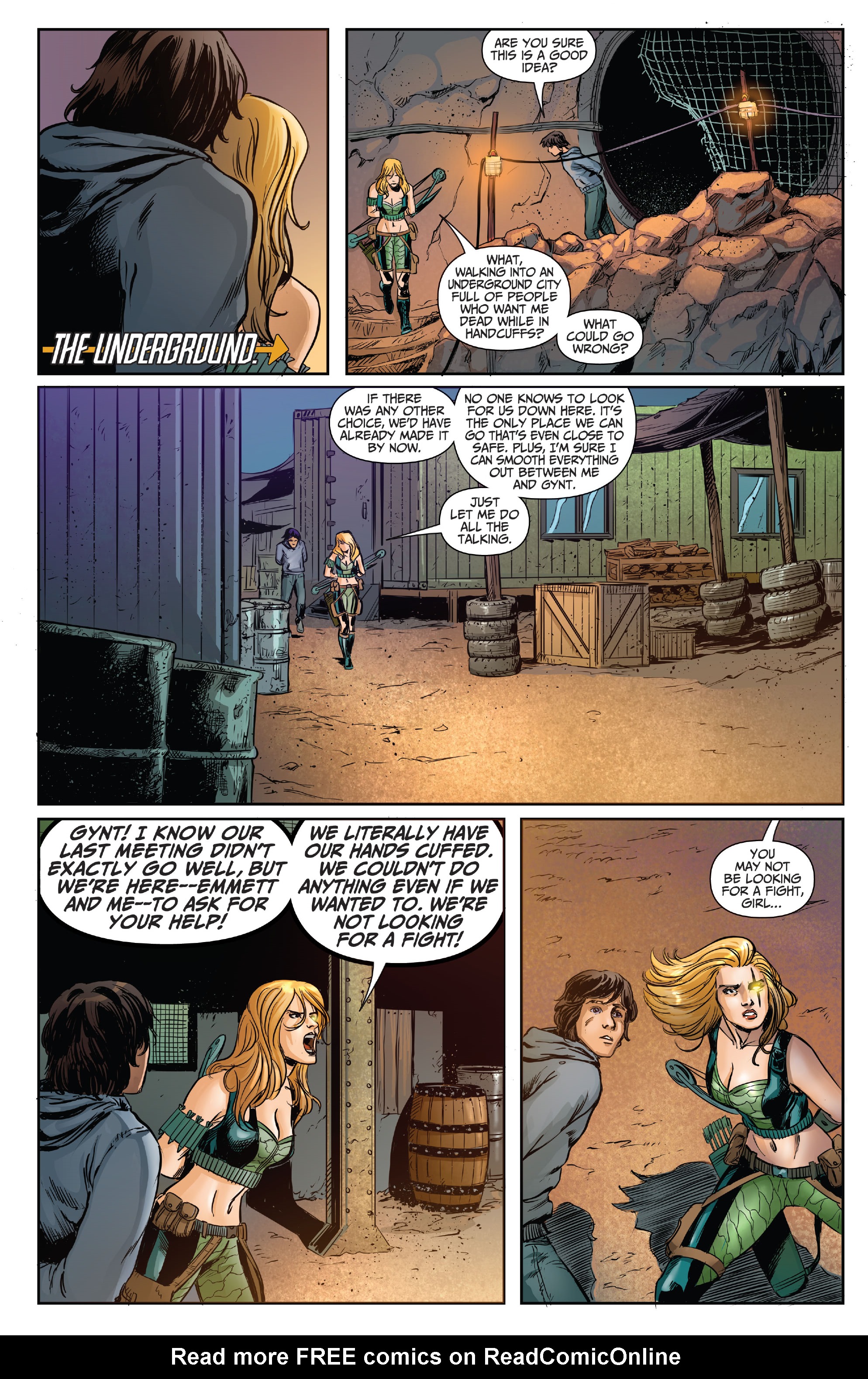 Read online Robyn Hood: Vigilante comic -  Issue #4 - 22