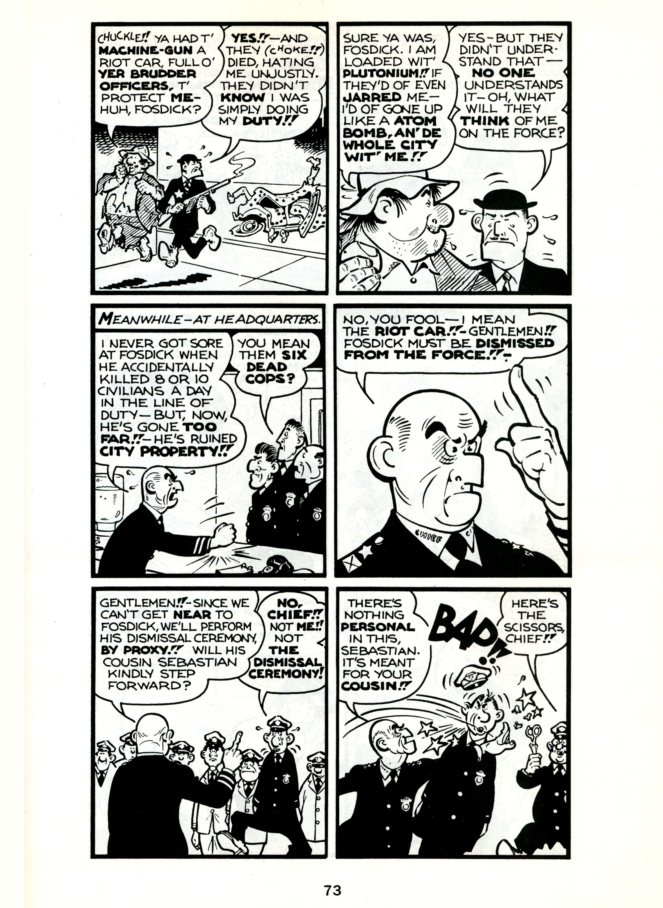 Read online Fearless Fosdick comic -  Issue # TPB - 74