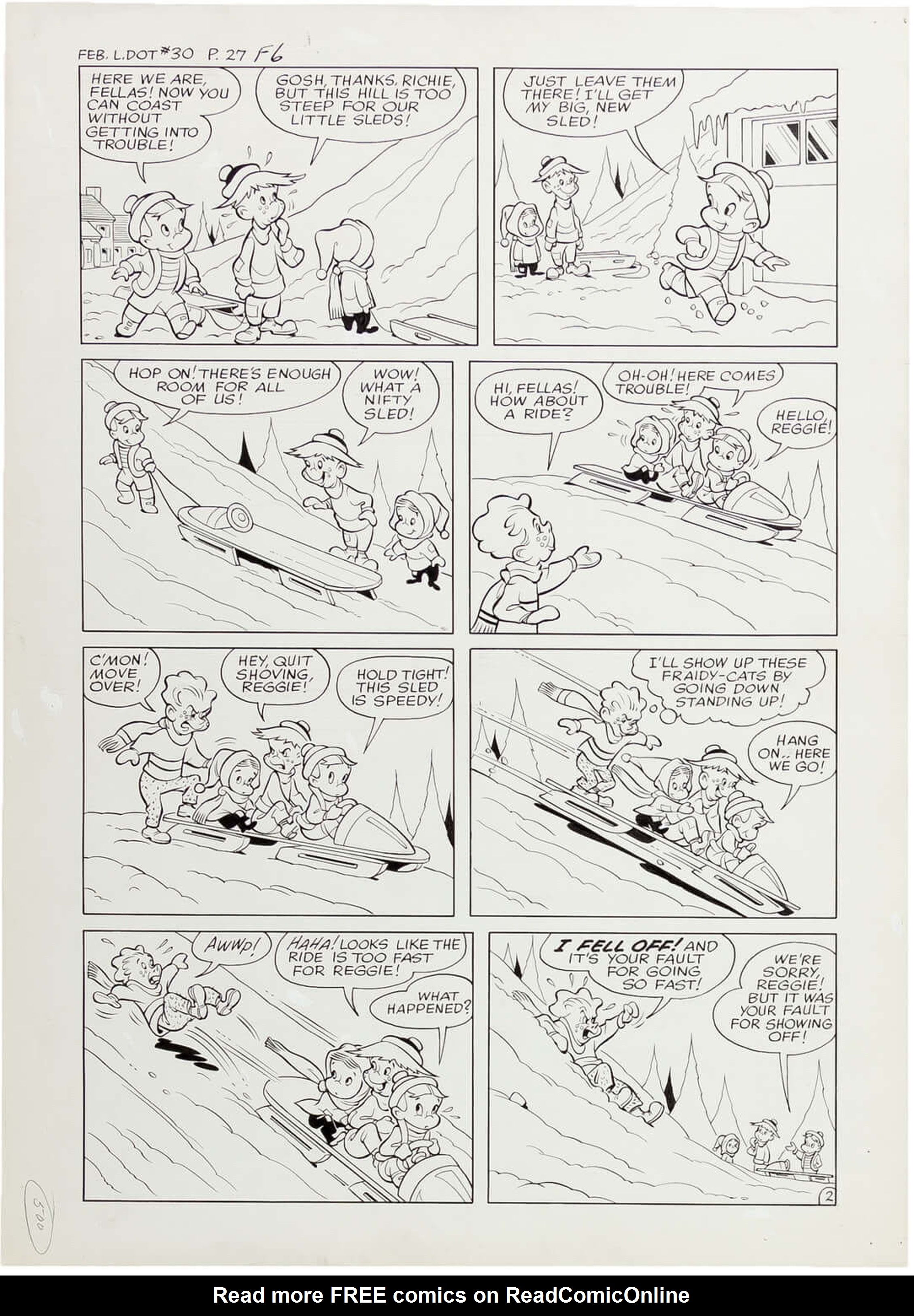Read online Little Dot (1953) comic -  Issue #30 - 14