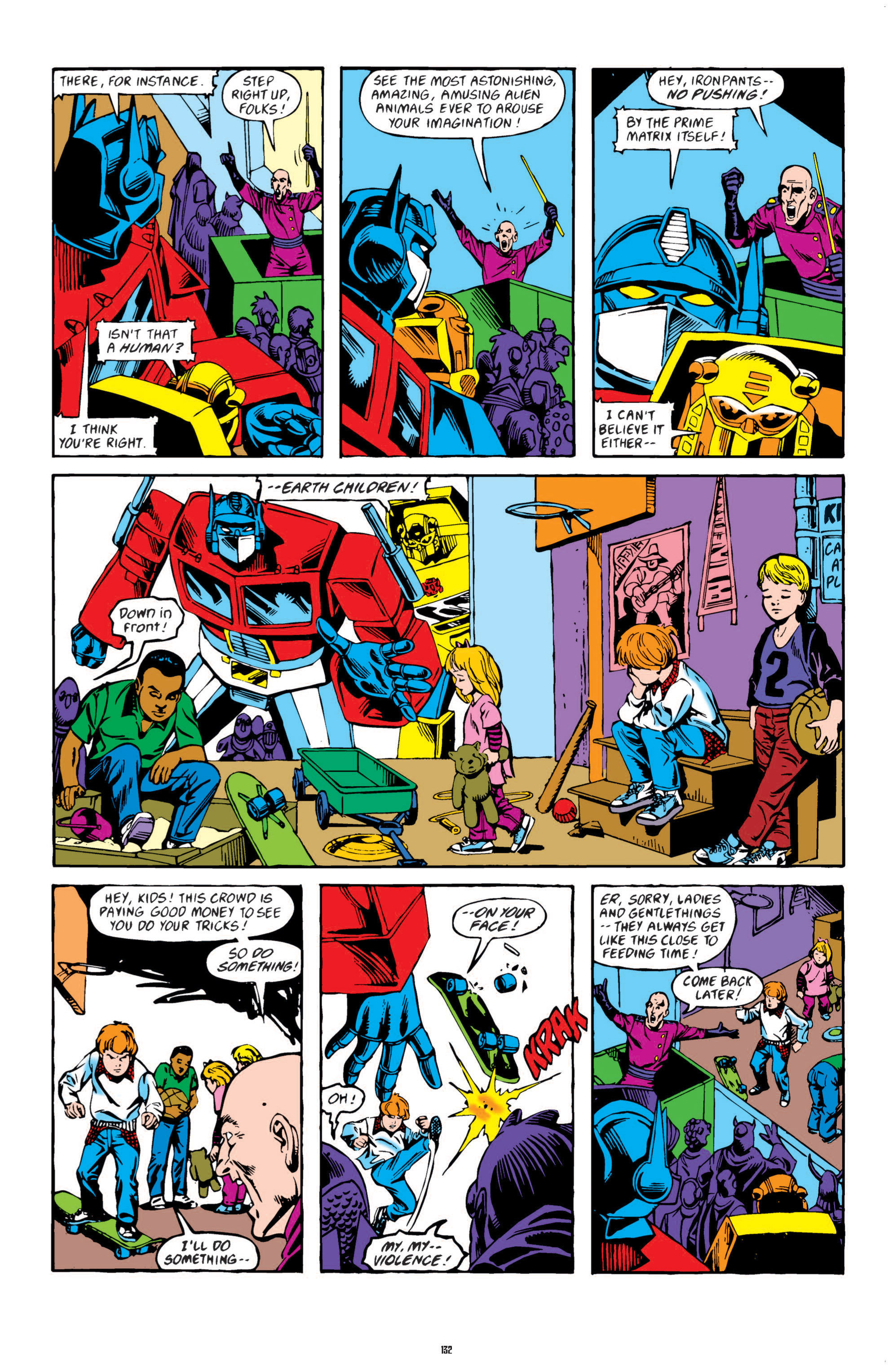 Read online The Transformers Classics comic -  Issue # TPB 4 - 133