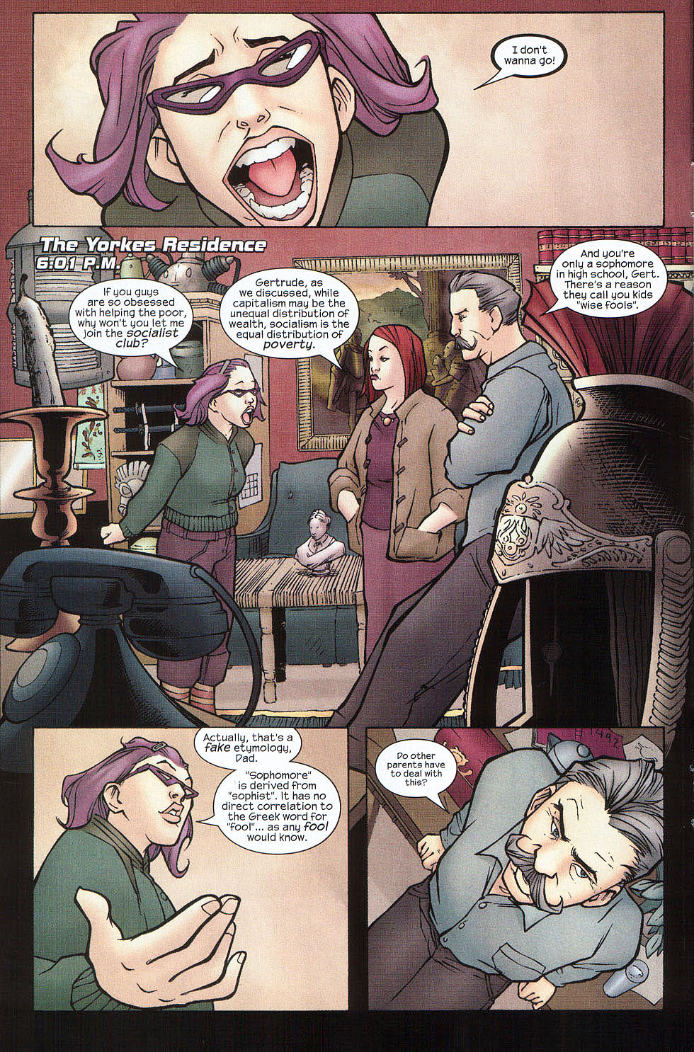 Read online Runaways (2003) comic -  Issue #1 - 8