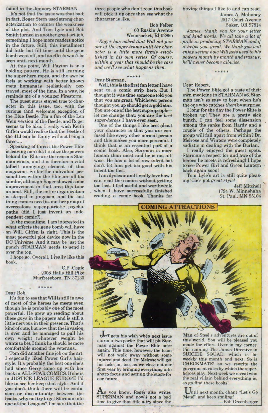 Starman (1988) Issue #10 #10 - English 25