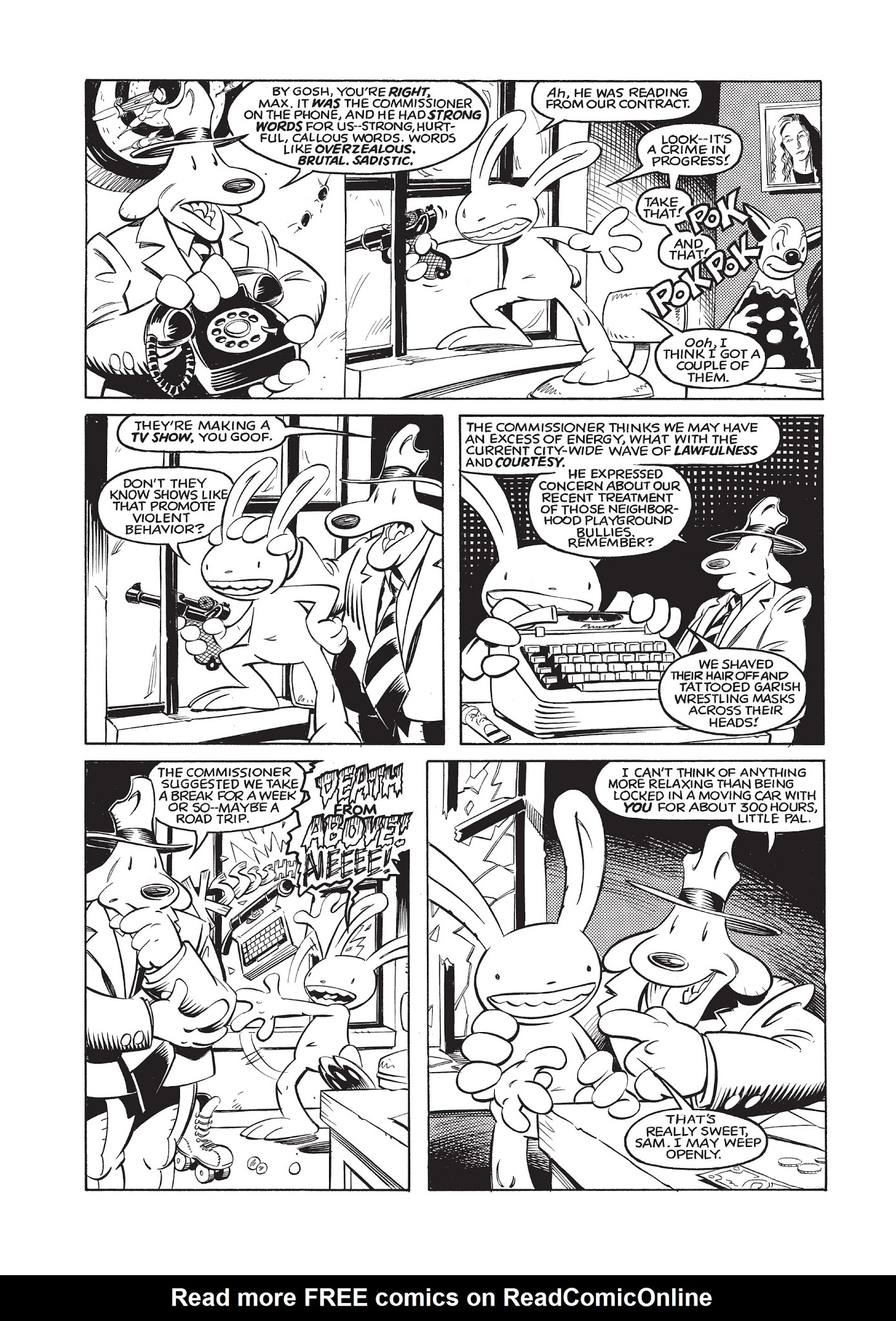 Read online Sam & Max Surfin' The Highway comic -  Issue # TPB - 48
