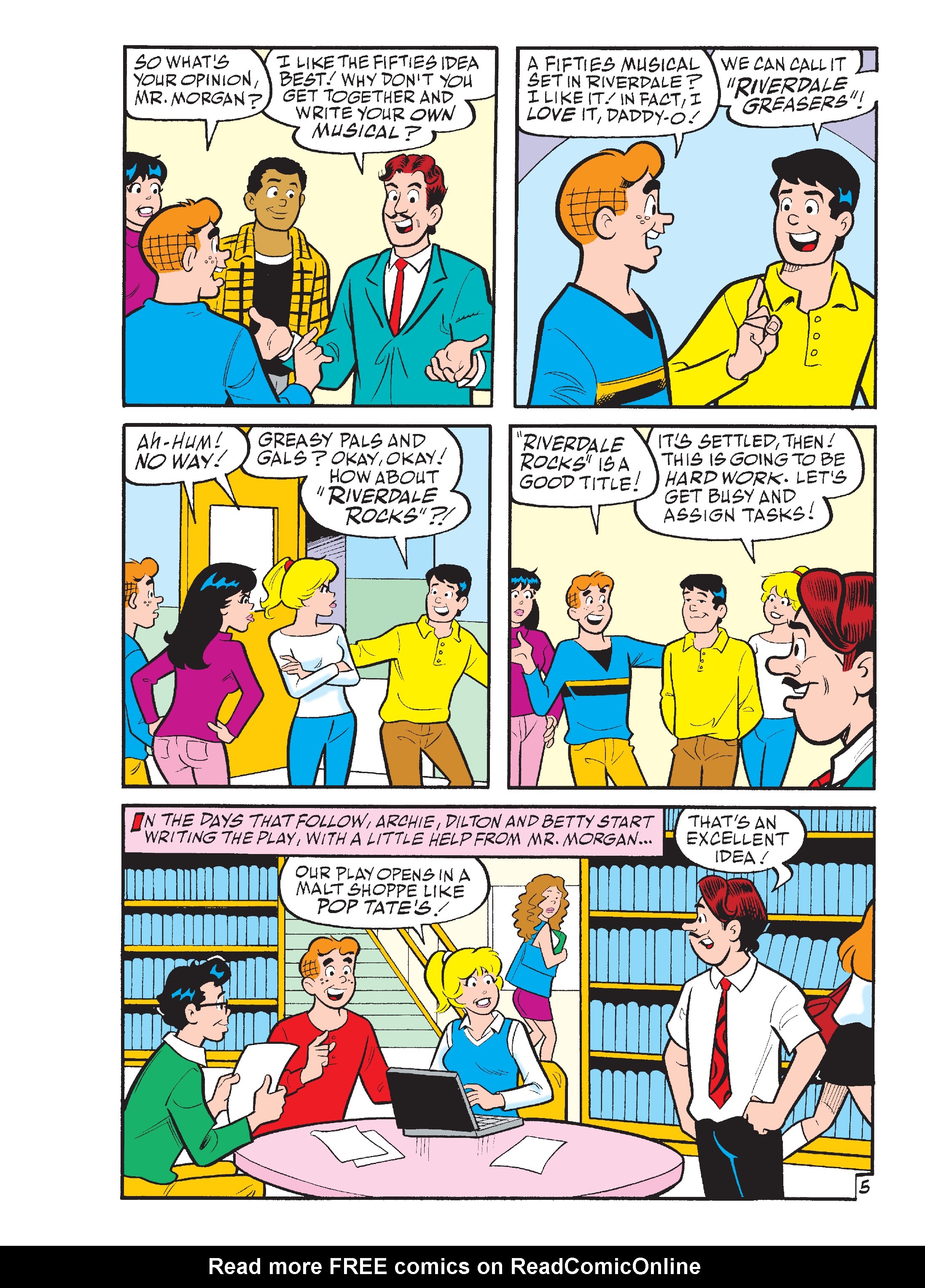 Read online Archie And Me Comics Digest comic -  Issue #13 - 128