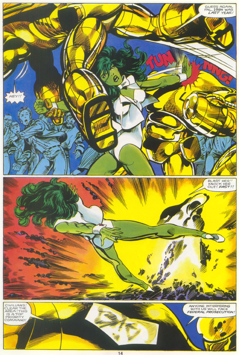 Read online Marvel Graphic Novel comic -  Issue #18 - The Sensational She-Hulk - 15
