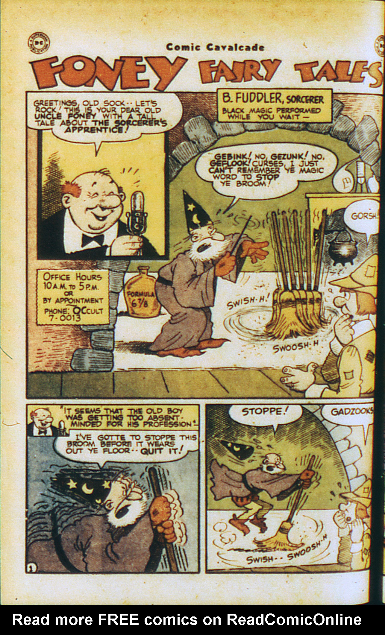 Read online Comic Cavalcade comic -  Issue #19 - 35