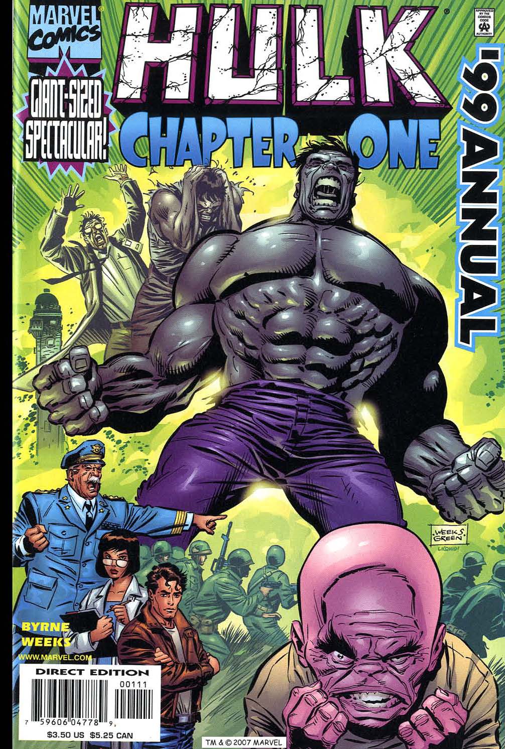 Read online Hulk (1999) comic -  Issue # _Annual 1999 - 1