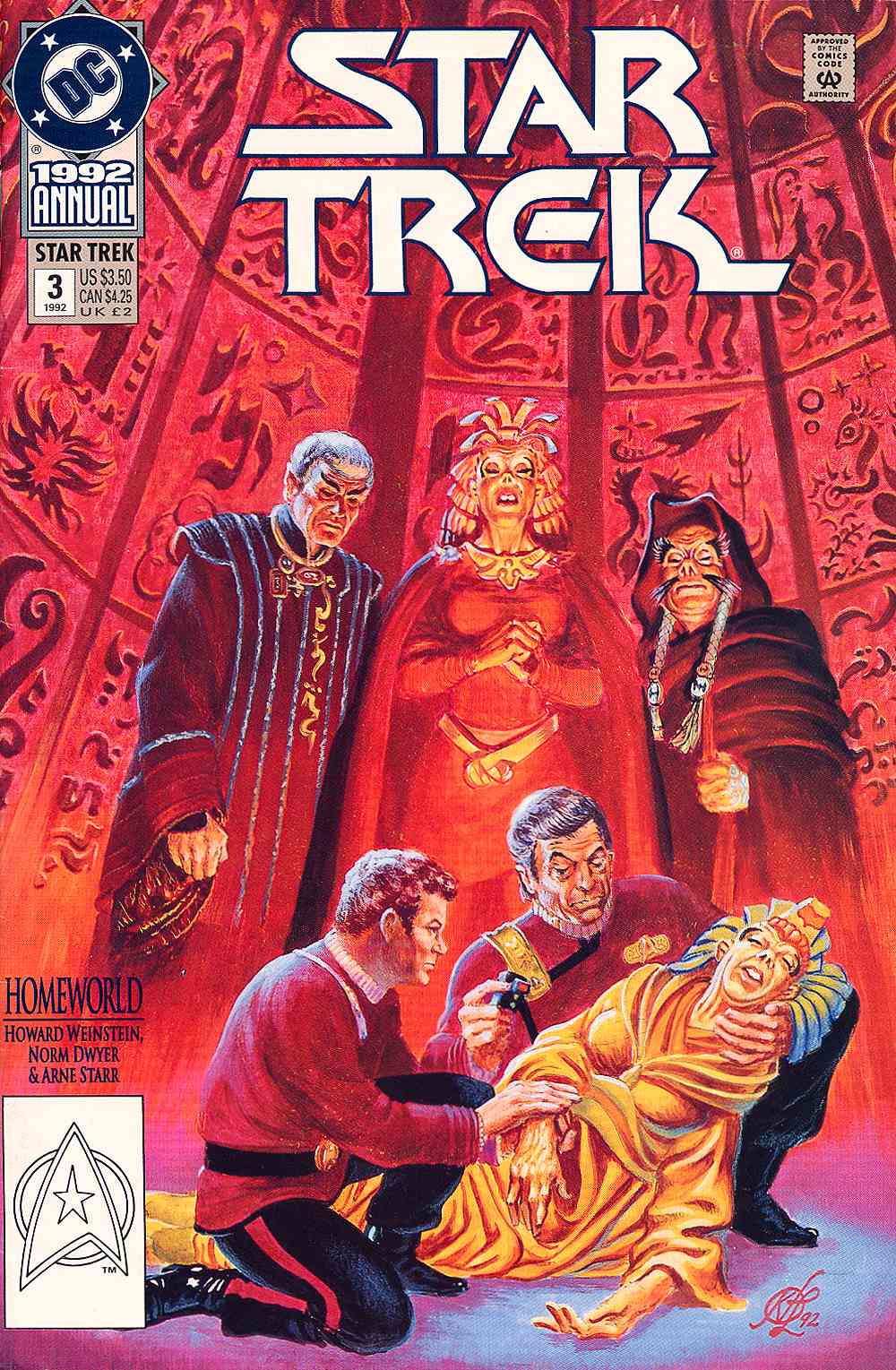 Read online Star Trek (1989) comic -  Issue # Annual 3 - 1