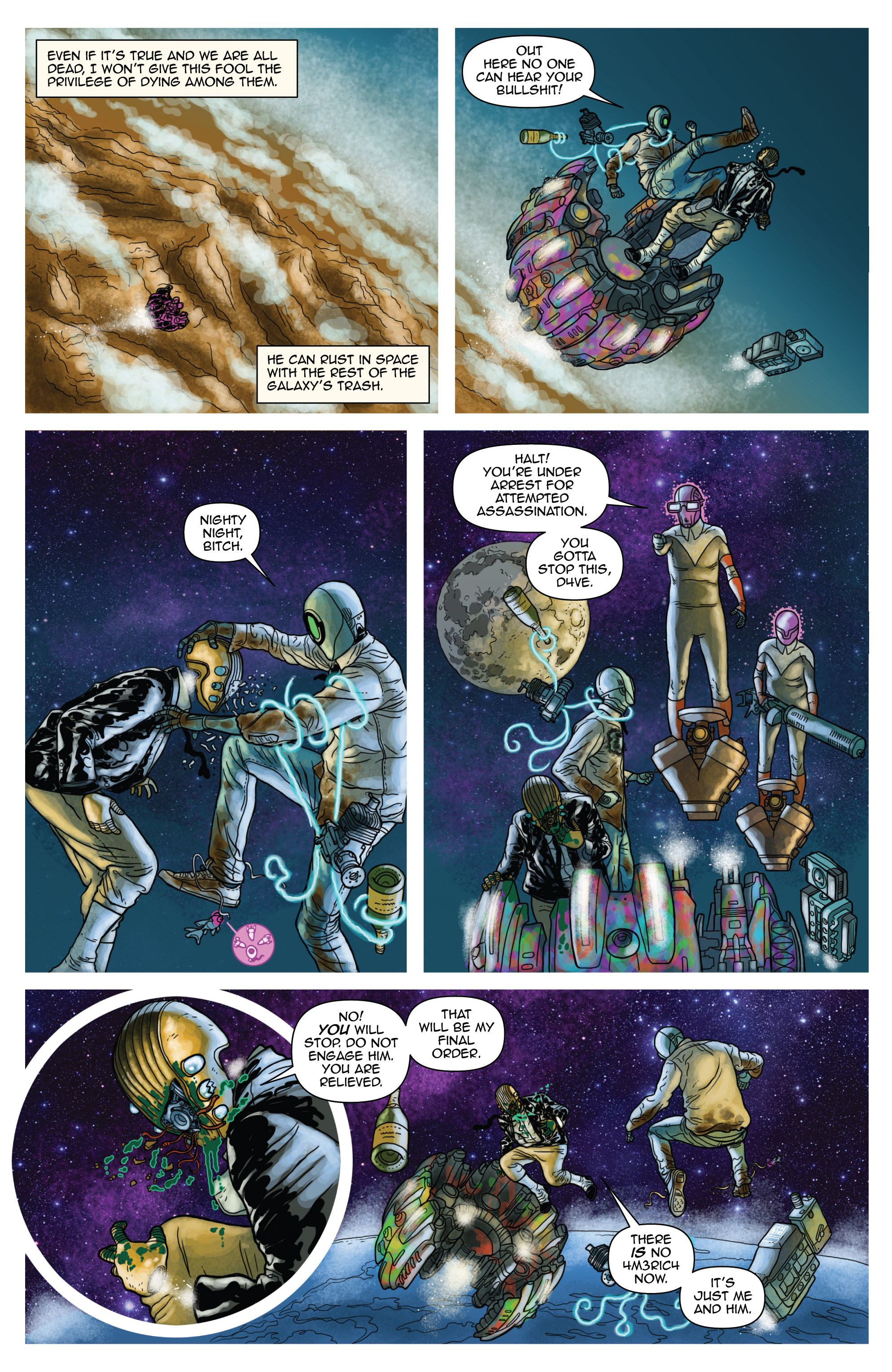 Read online D4VEocracy comic -  Issue #4 - 15