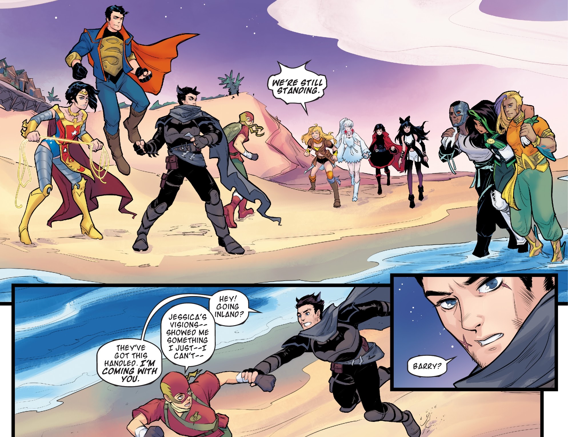 Read online RWBY/Justice League comic -  Issue #13 - 5
