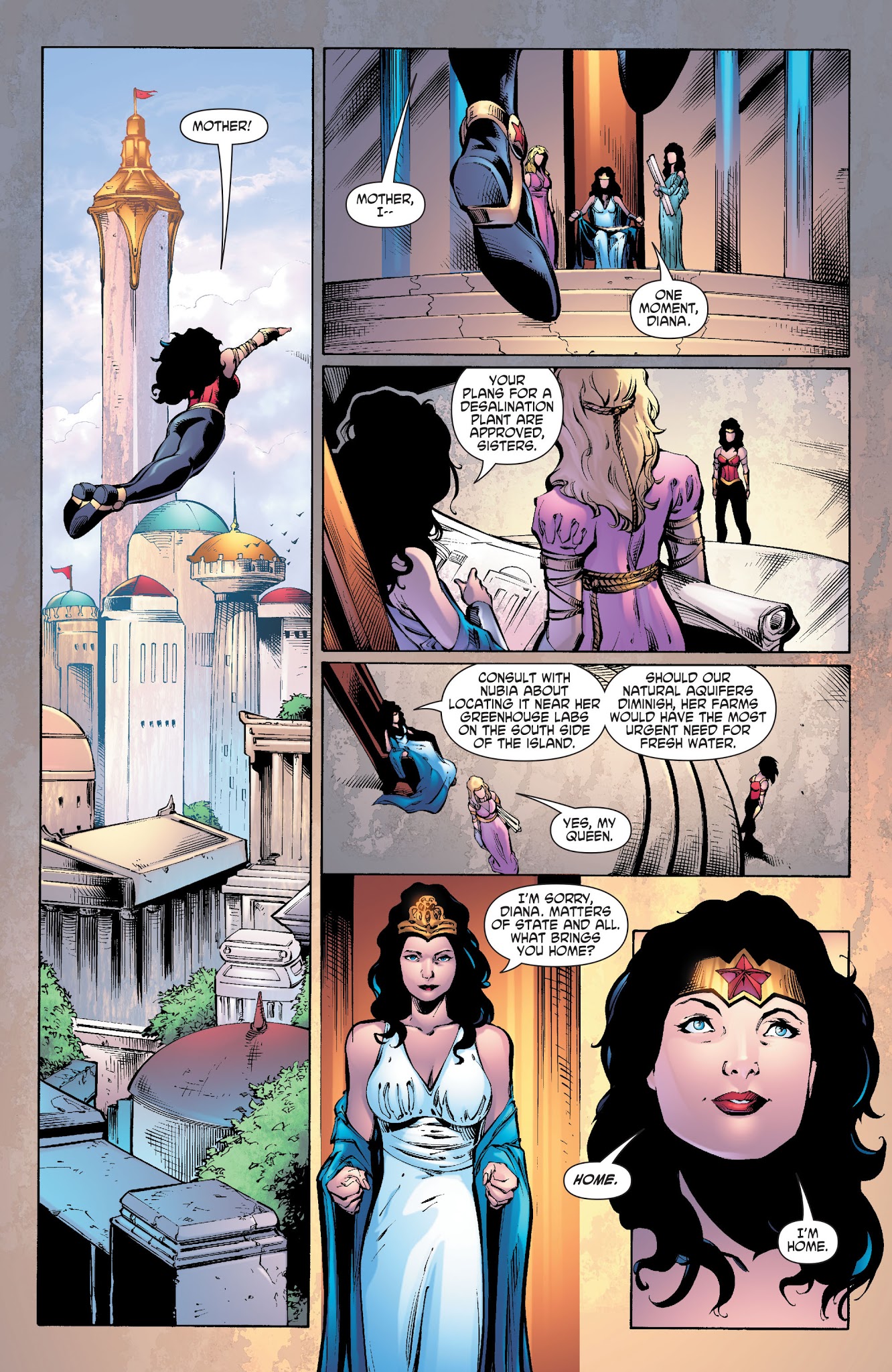 Read online Wonder Woman: Odyssey comic -  Issue # TPB 2 - 175