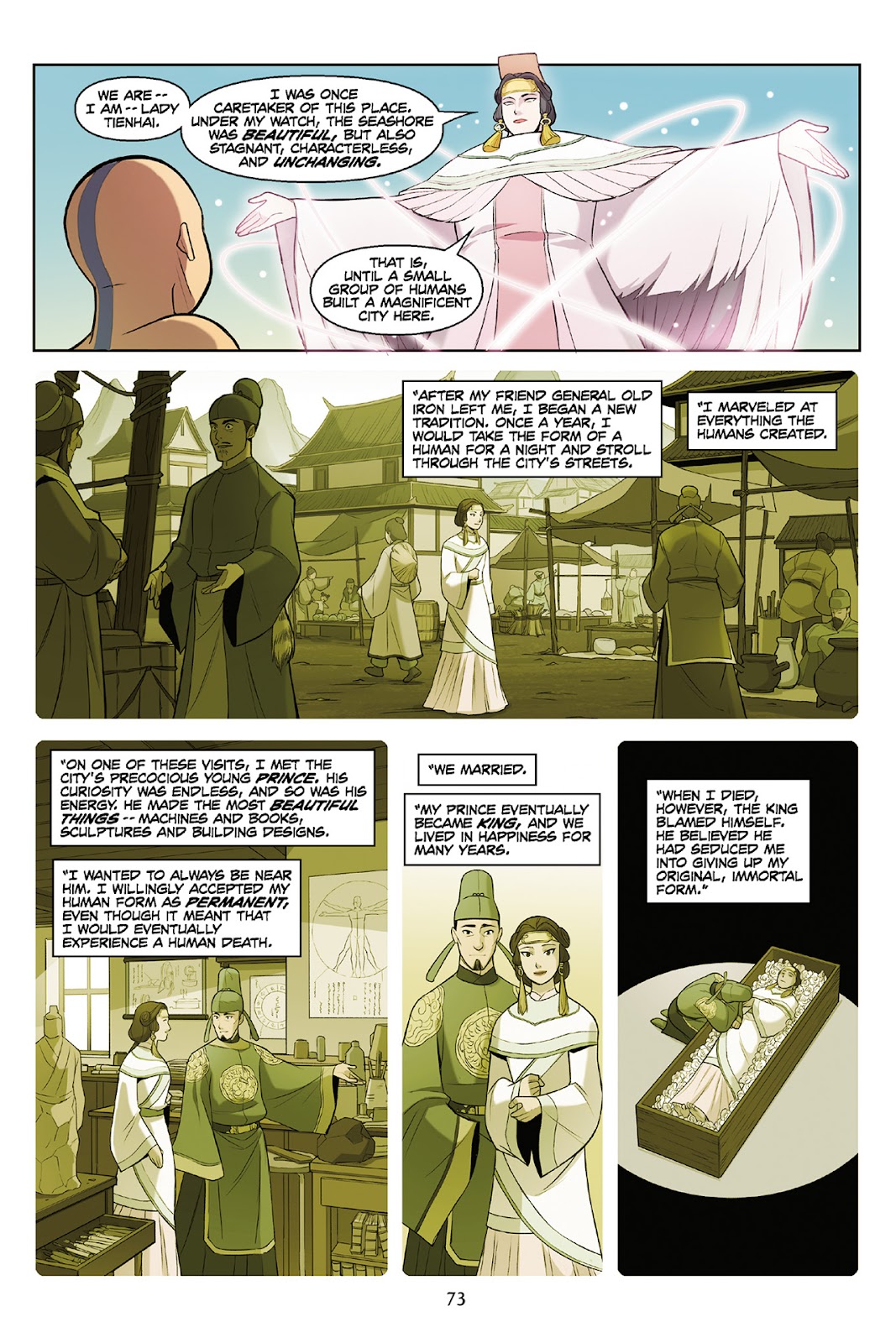 Nickelodeon Avatar: The Last Airbender - The Rift issue Part 3 - Page 74