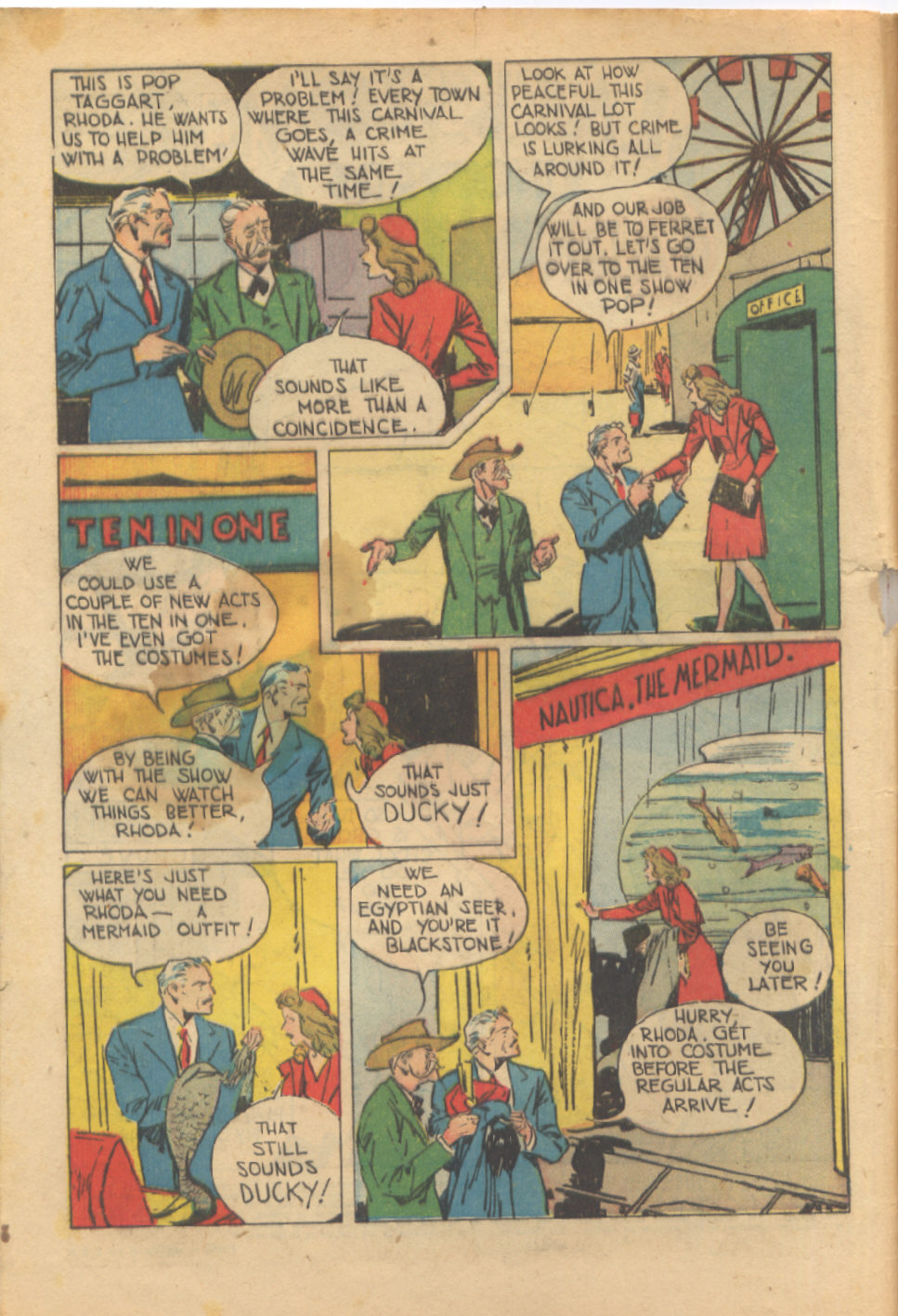 Read online Super-Magician Comics comic -  Issue #37 - 3