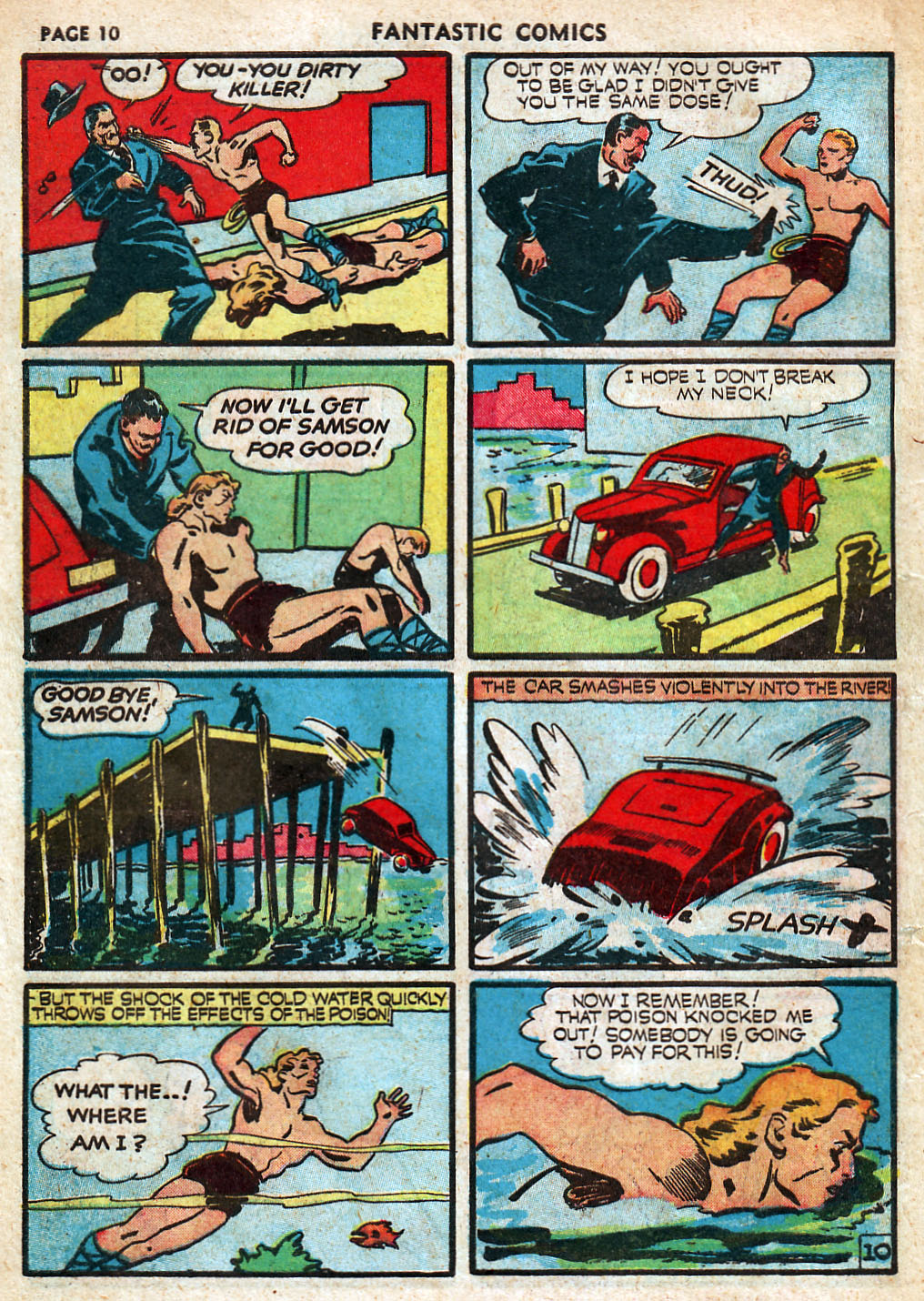 Read online Fantastic Comics comic -  Issue #18 - 12