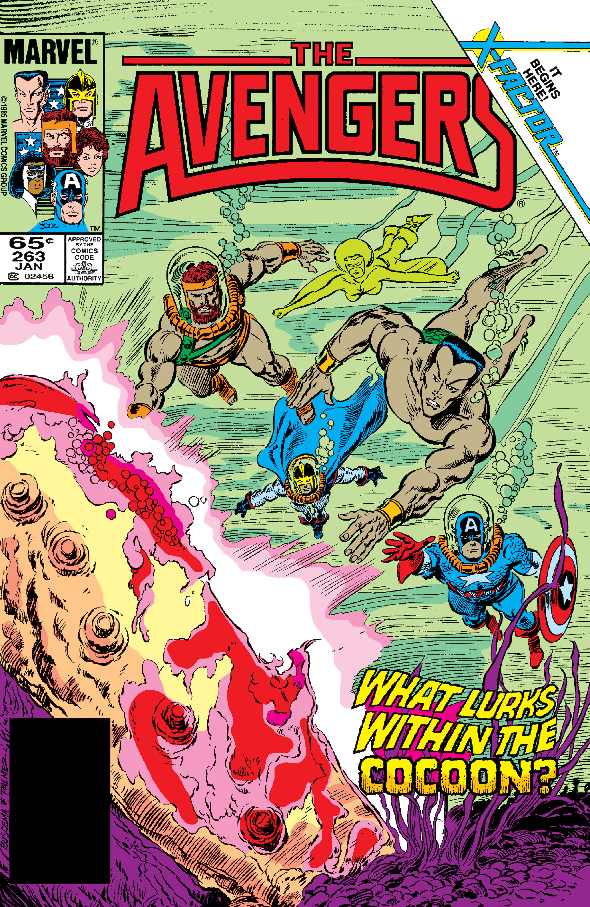 Read online The Avengers (1963) comic -  Issue #263 - 1