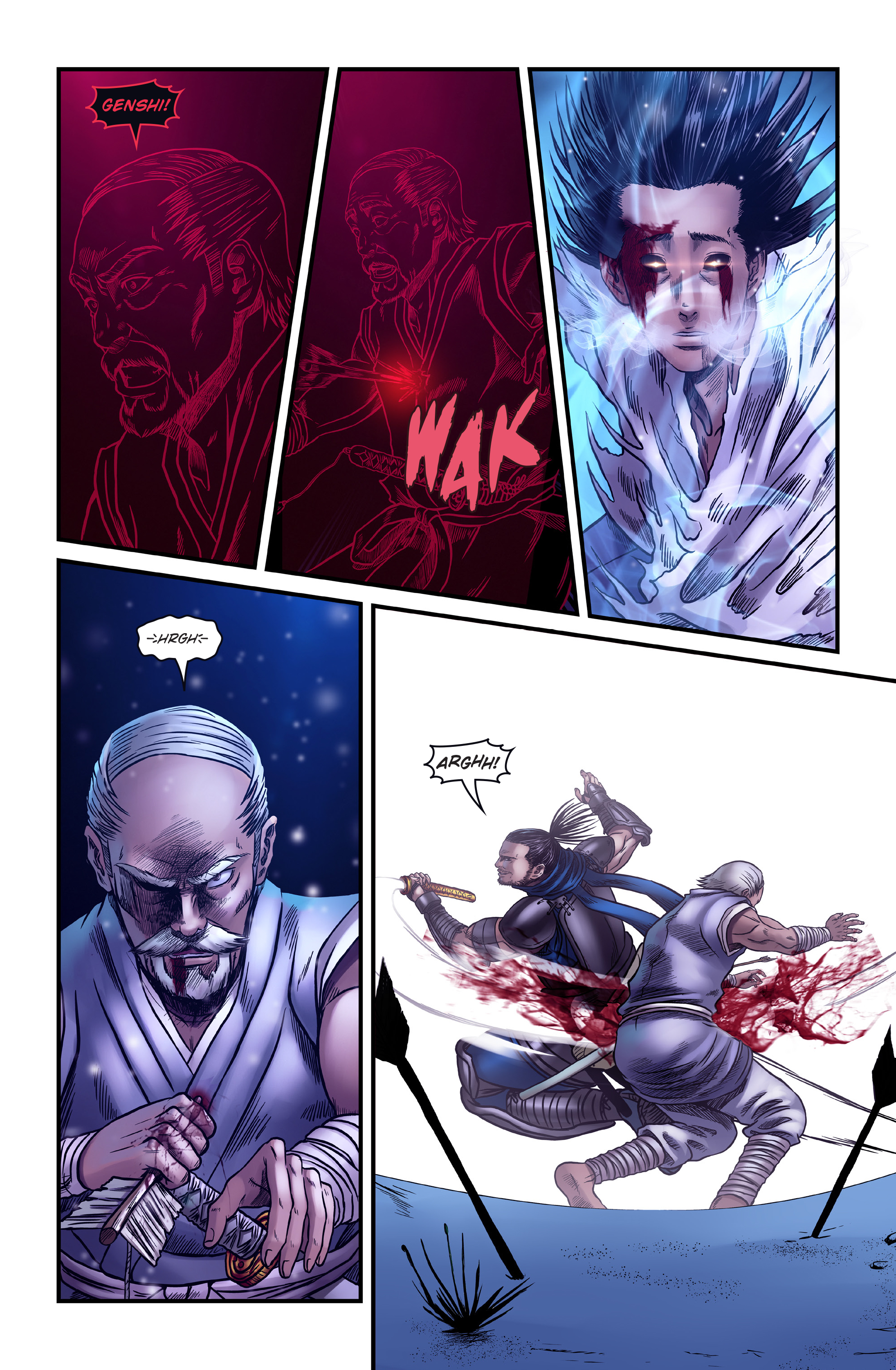 Read online Honor and Curse comic -  Issue #5 - 19