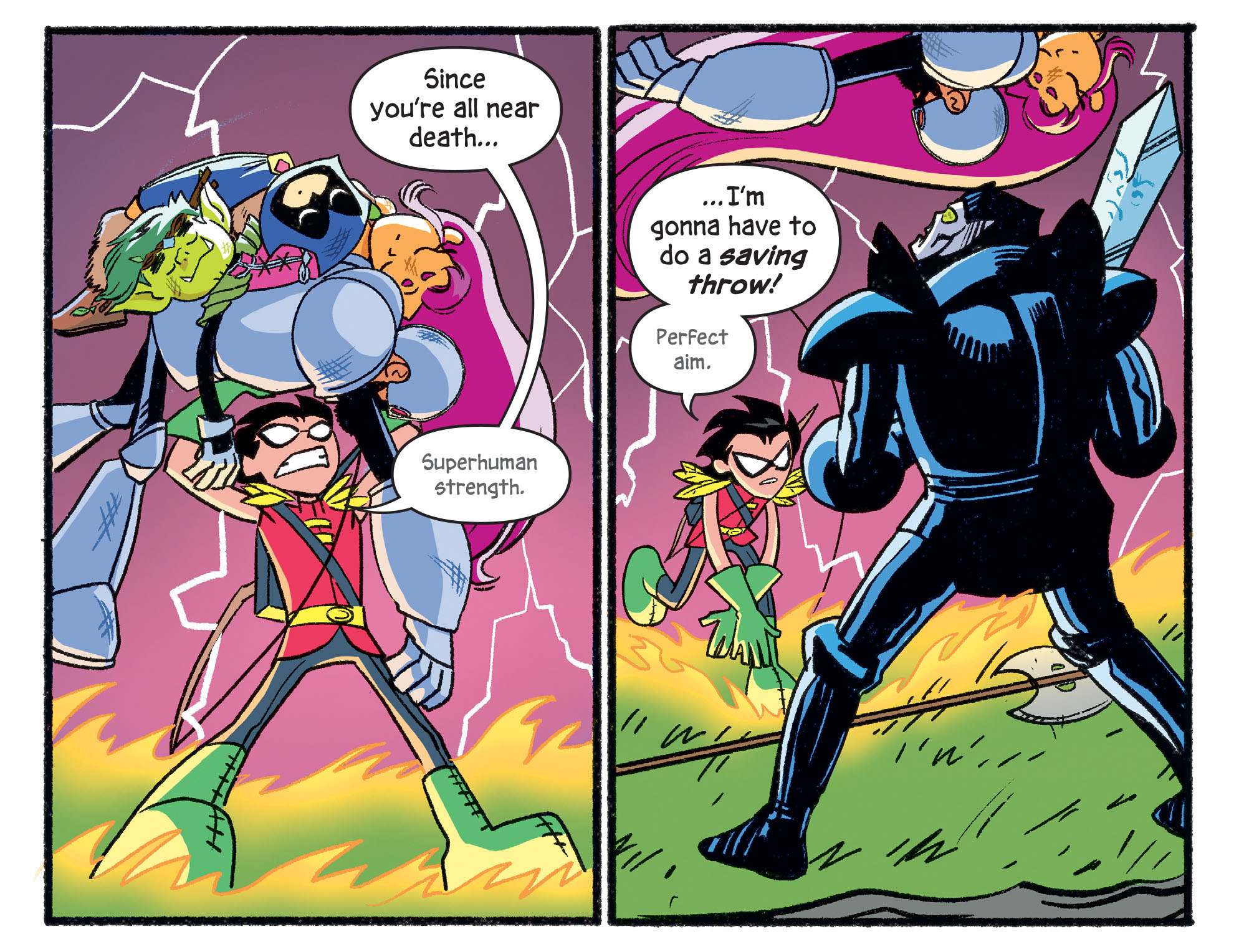 Read online Teen Titans Go! Roll With It! comic -  Issue #3 - 16