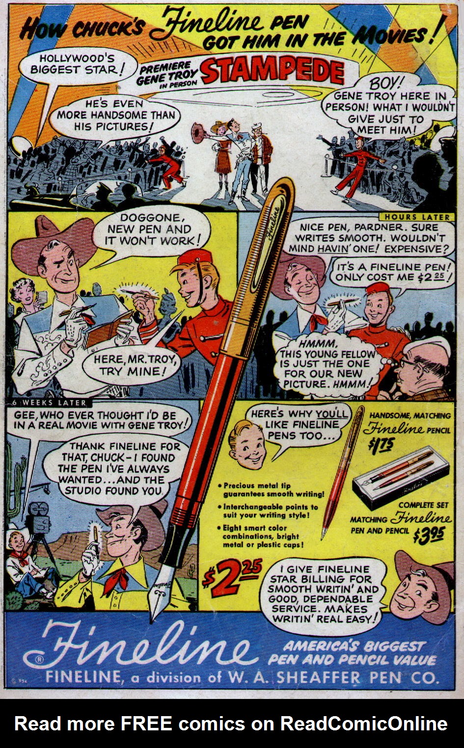 Read online Hopalong Cassidy comic -  Issue #93 - 36