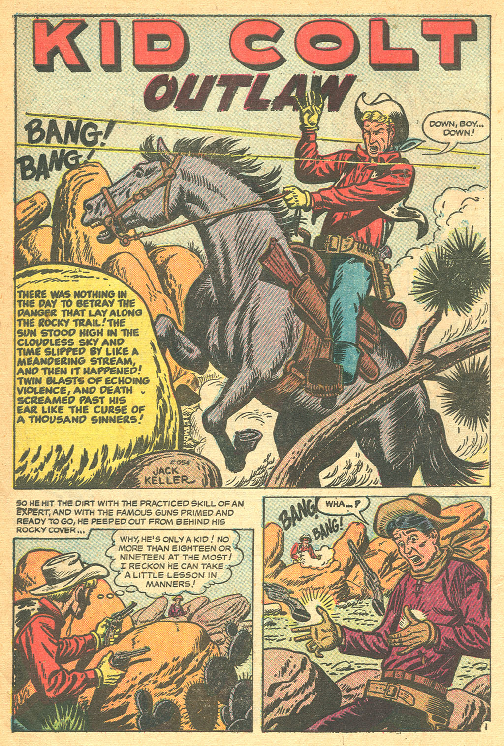Read online Kid Colt Outlaw comic -  Issue #39 - 10