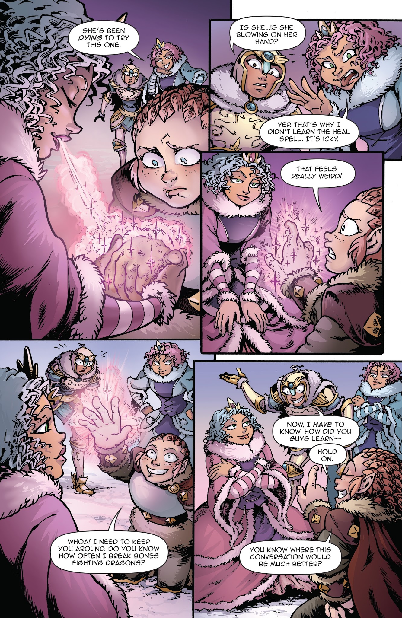 Read online Princeless: Make Yourself (2017) comic -  Issue #3 - 15
