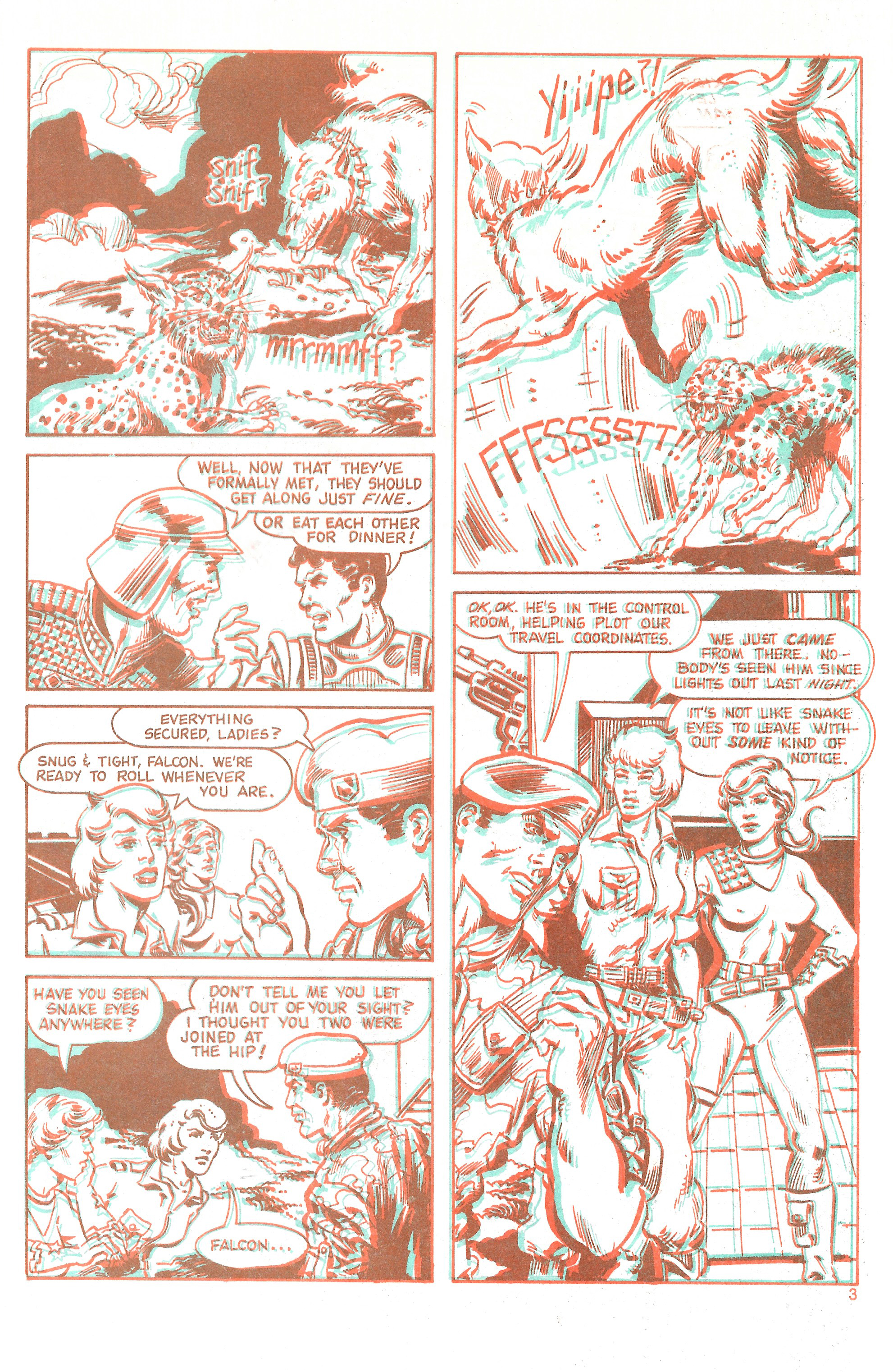 Read online Blackthorne 3-D Series comic -  Issue #52 - 5
