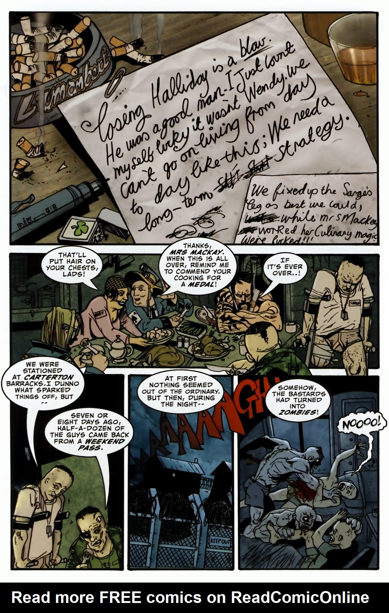 Read online The Dead: Kingdom of Flies comic -  Issue #2 - 20