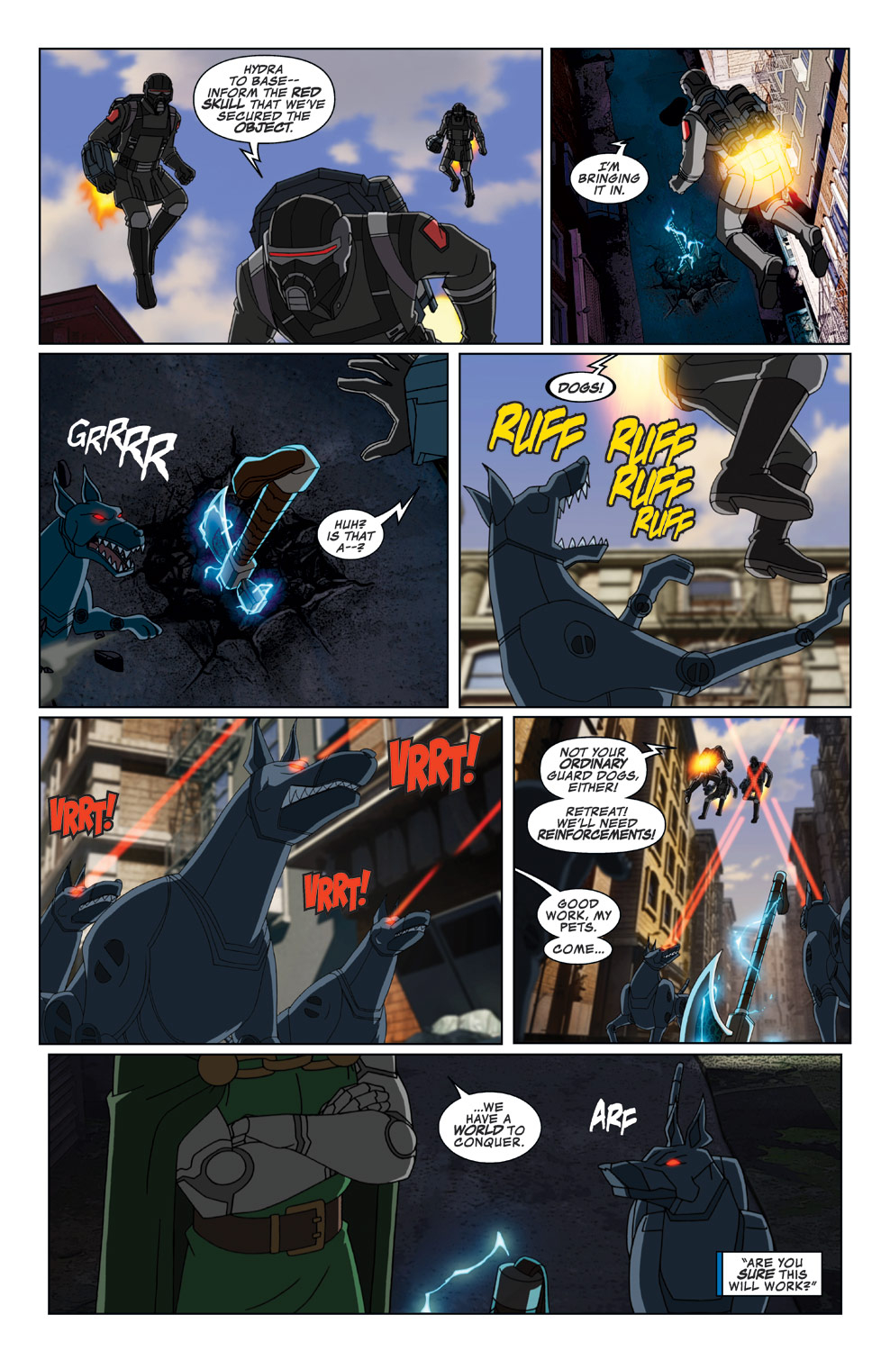 Read online Marvel Universe Avengers Assemble comic -  Issue #4 - 4