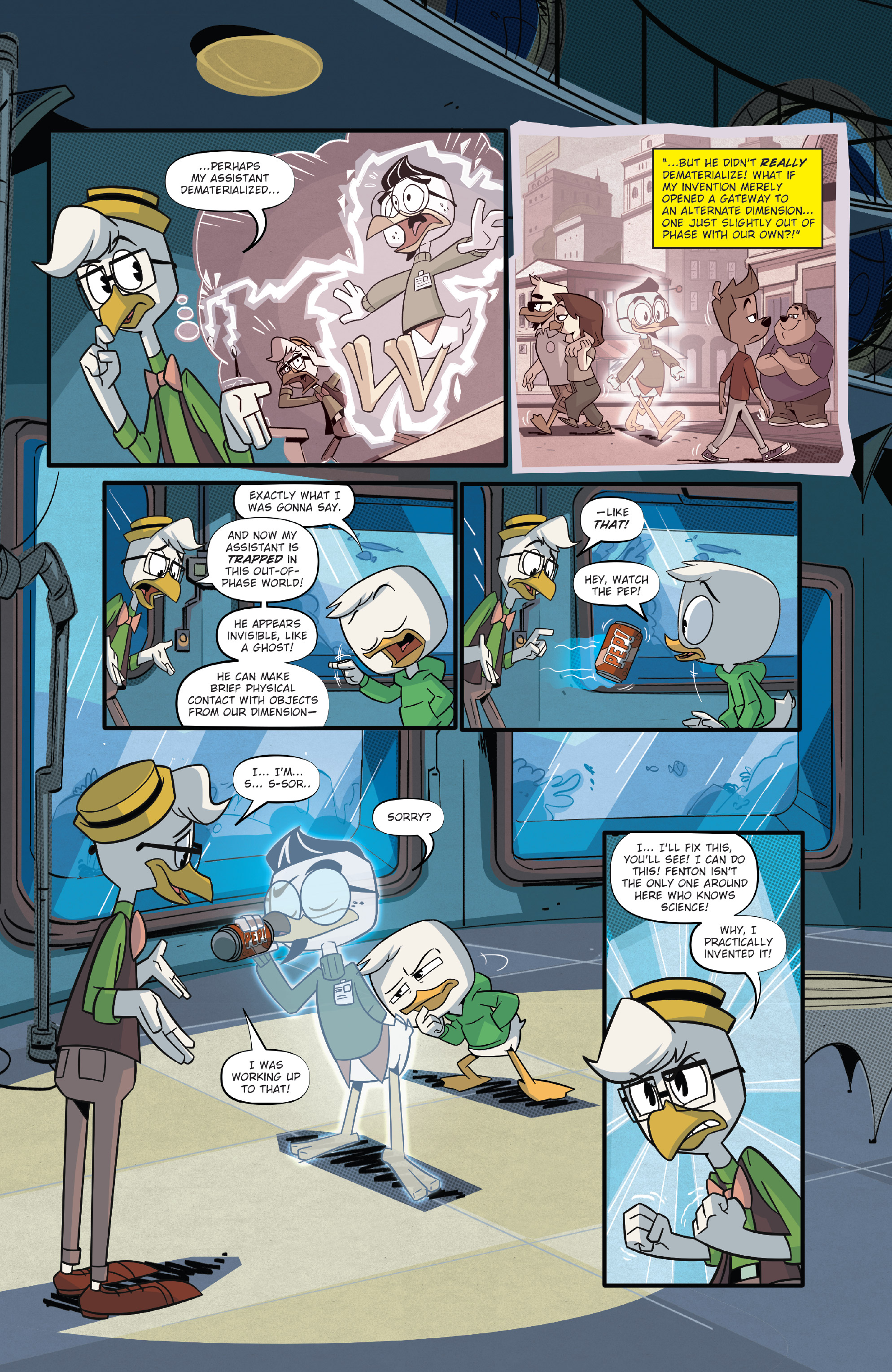 Read online DuckTales: Silence and Science comic -  Issue #2 - 14