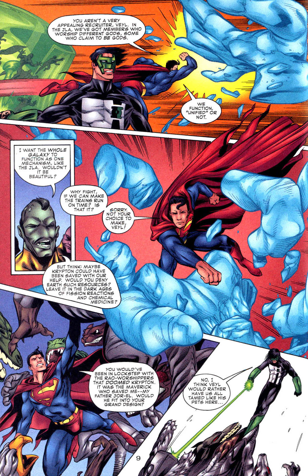 Read online JLA Showcase 80-Page Giant comic -  Issue # Full - 10