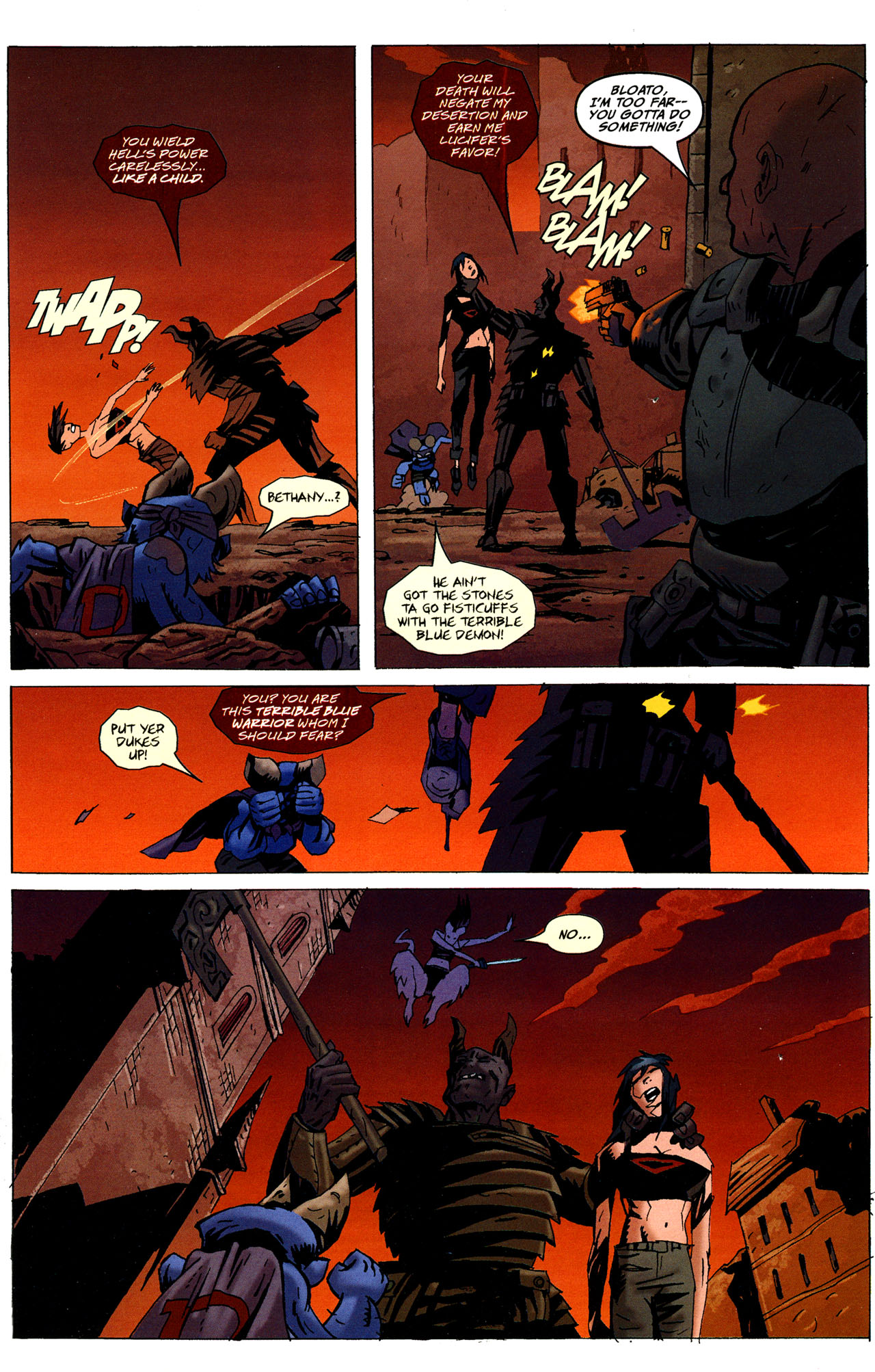 Read online Strange Girl comic -  Issue #16 - 17