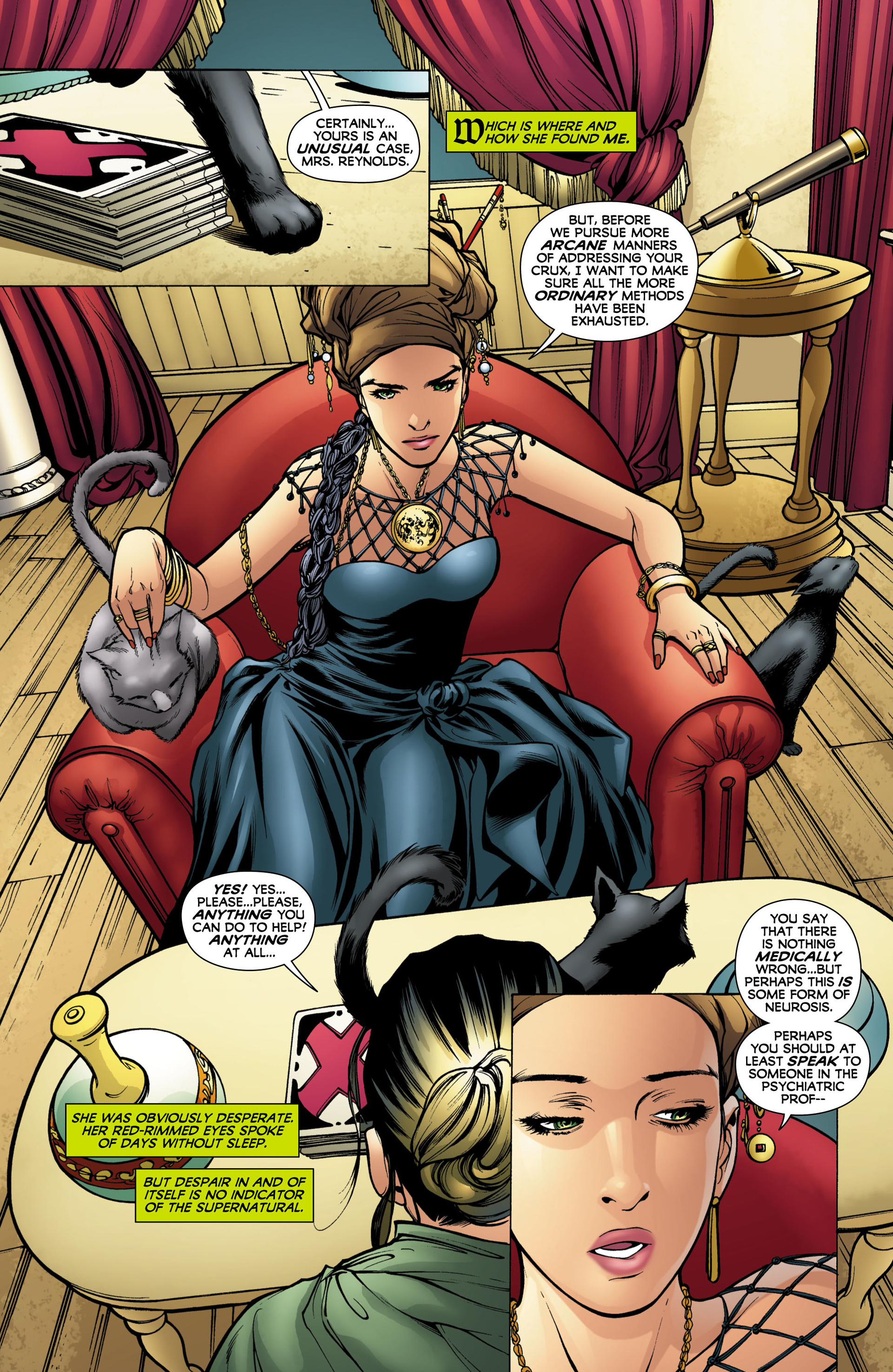 Read online Madame Xanadu comic -  Issue #16 - 19